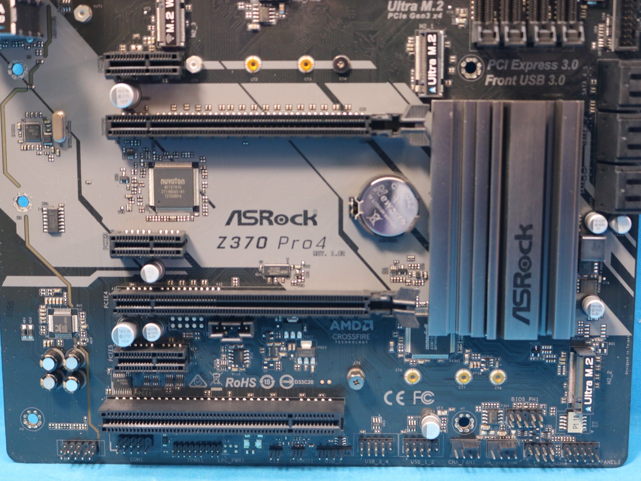 ASRock Z370 Pro4 Intel 8th Gen. LGA1151/Socket H4 DDR4 ATX Desktop Motherboard & I/O Shield