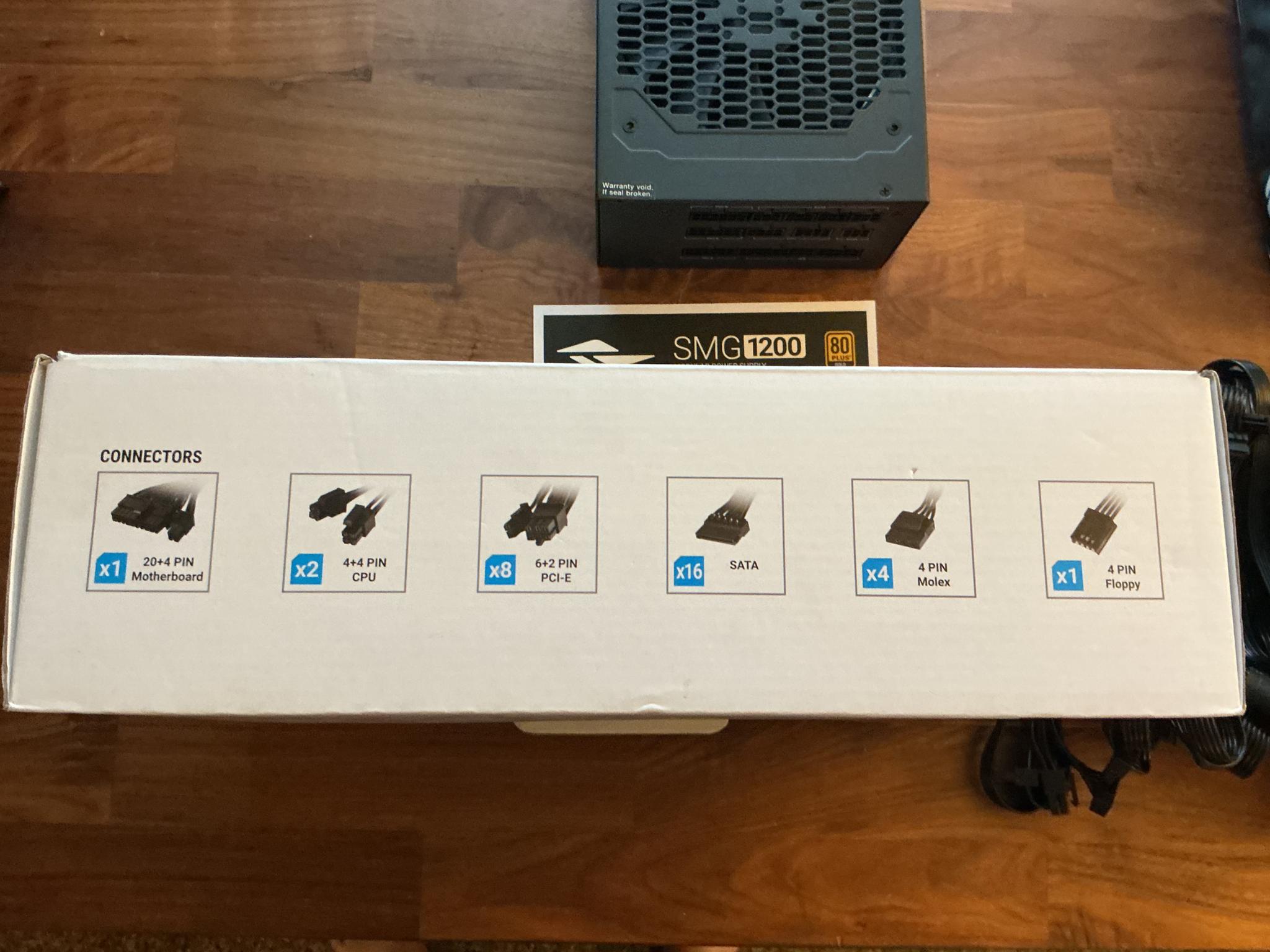 Rosewill SMG 1200 Fully modular power supply