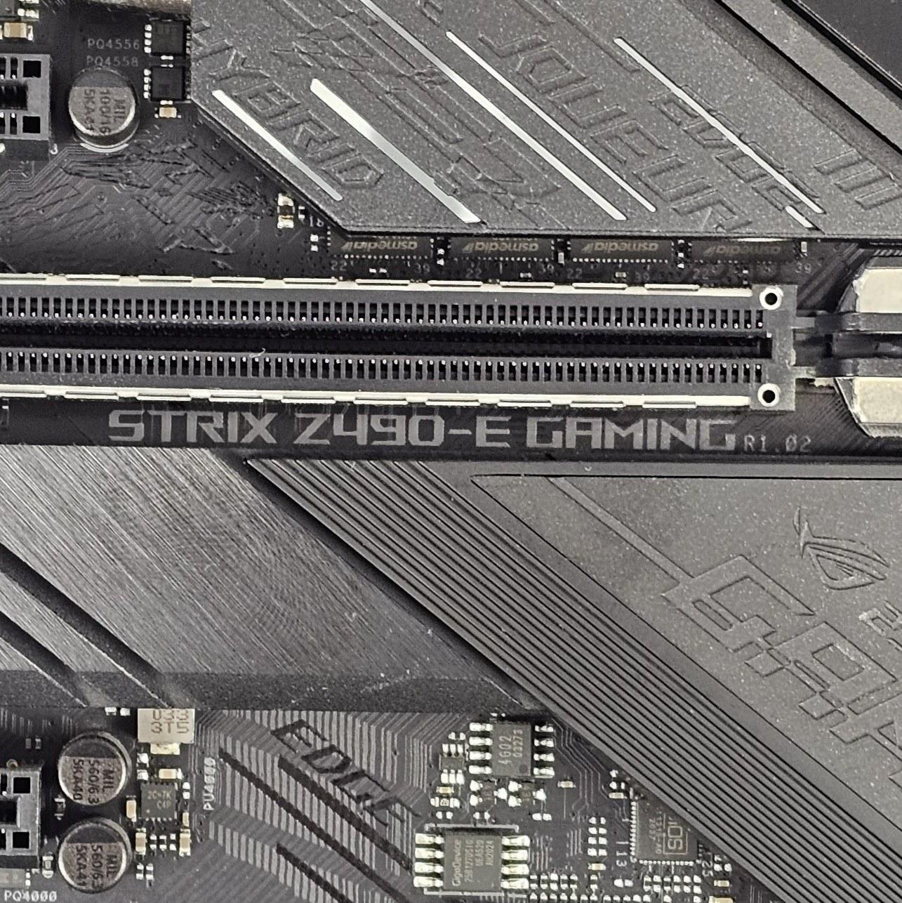 ASUS ROG STRIX Z490-E GAMING LGA1200 DDR4 ATX Motherboard