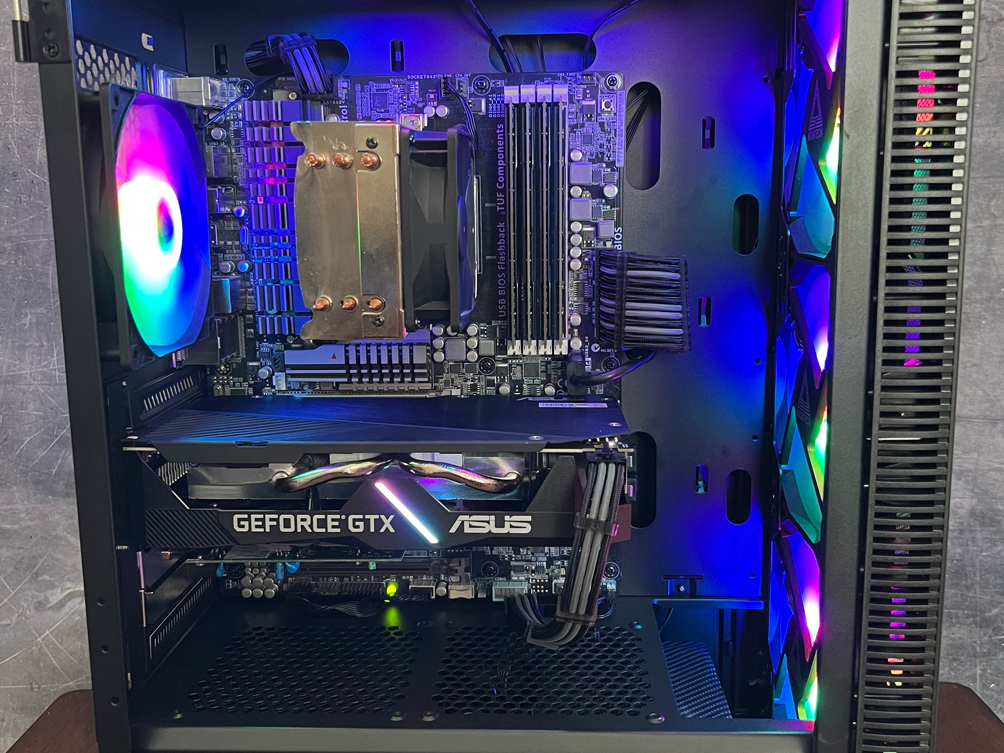 🎉Budget Gaming PC🎉 ASUS GTX 1660 Super - AMD FX 8320 - 16GB RAM - 1TB SSD - New Case with RGB -