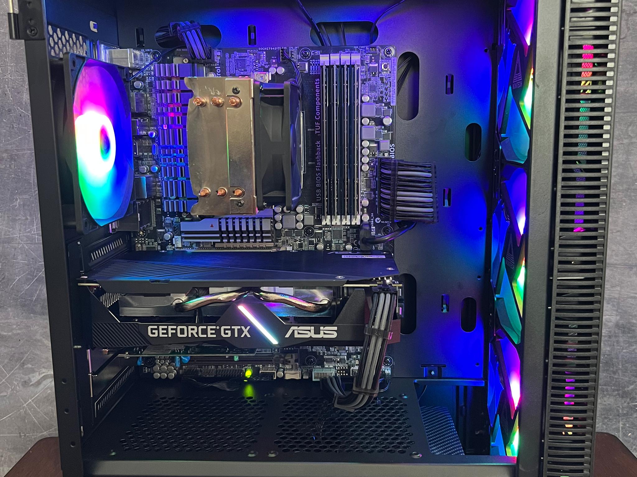 🎉Budget Gaming PC🎉 ASUS GTX 1660 Super - AMD FX 8320 - 16GB RAM - 1TB SSD - New Case with RGB -