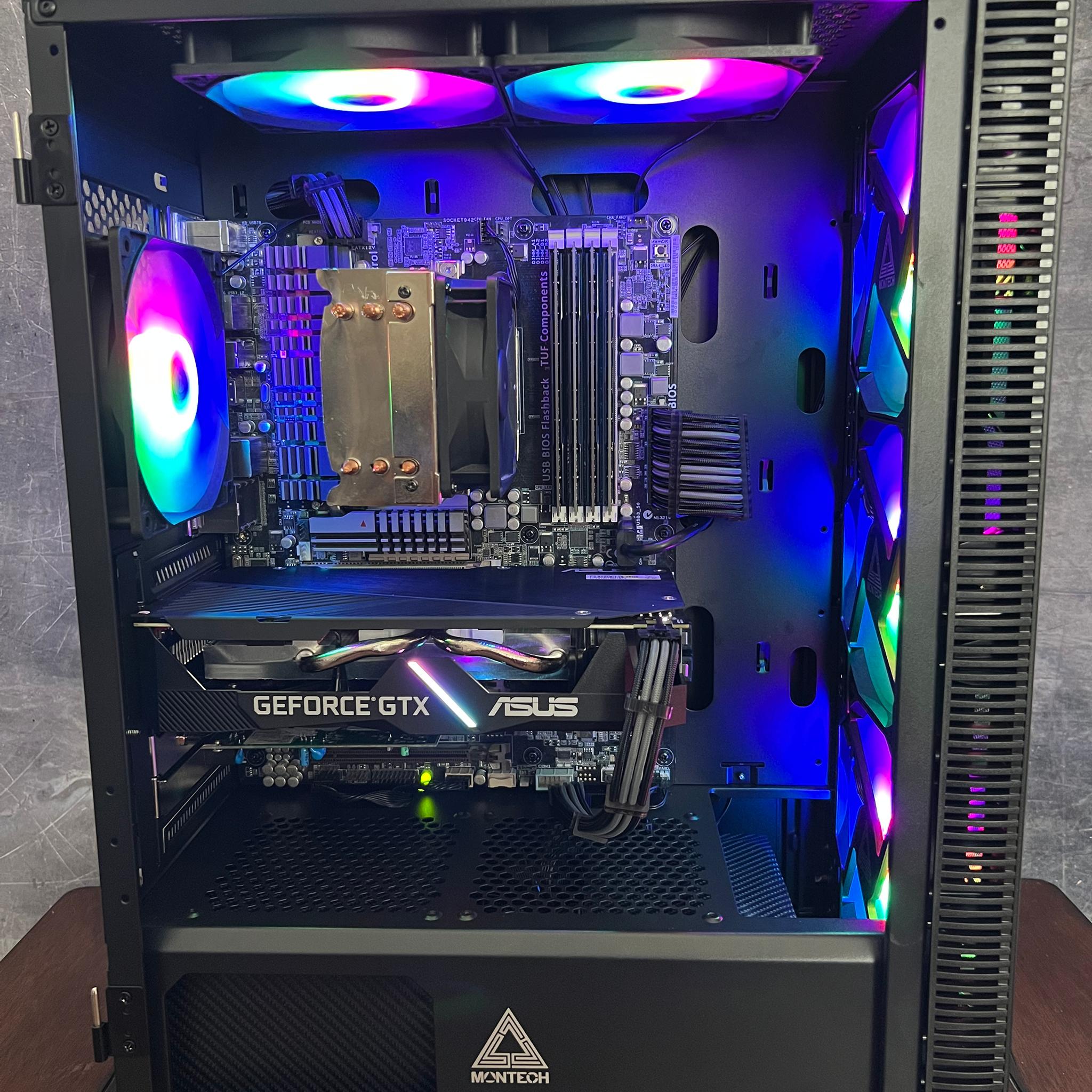 🎉Budget Gaming PC🎉 ASUS GTX 1660 Super - AMD FX 8320 - 16GB RAM - 1TB SSD - New Case with RGB -