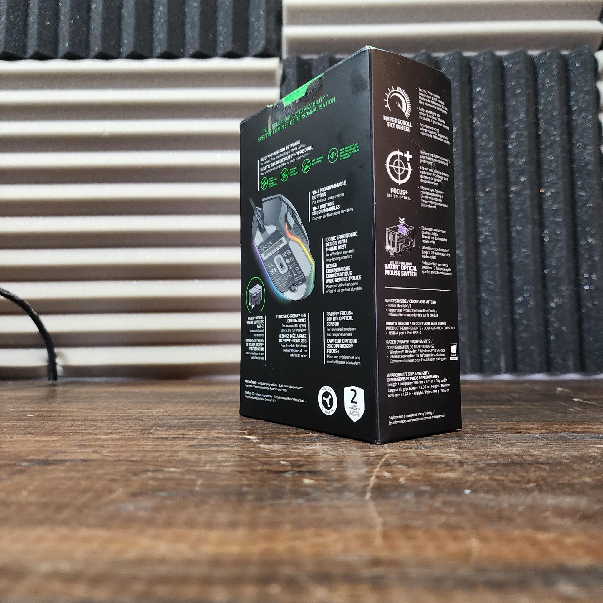 Razer Basilisk V3 Chroma RGB Lighting Wired Gaming Mouse