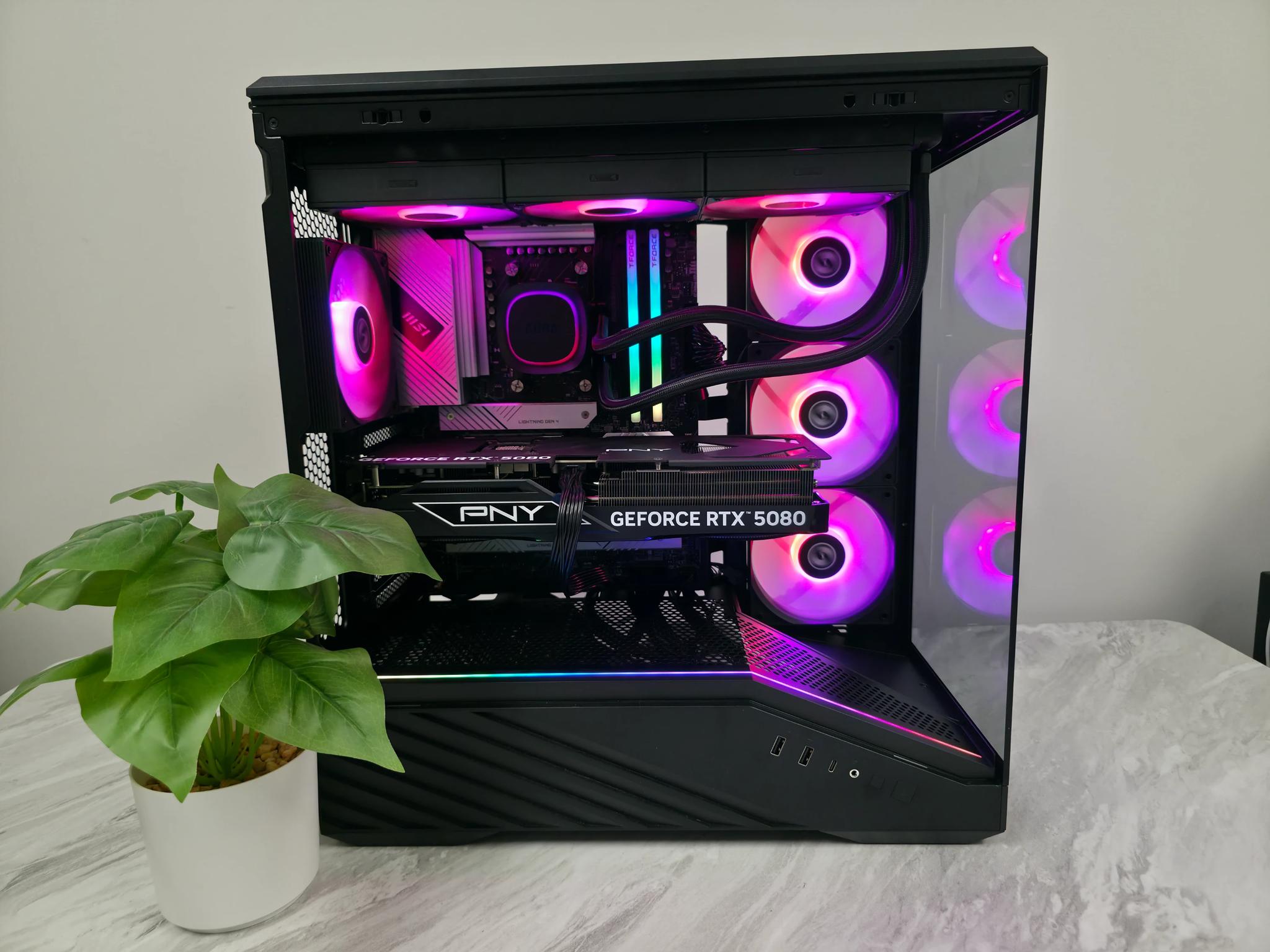 Pro 4k / 1440p Gaming Streaming Computer PC (Ryzen 7800X3d, RTX 5080, 32GB DDR5 6000 MHz)