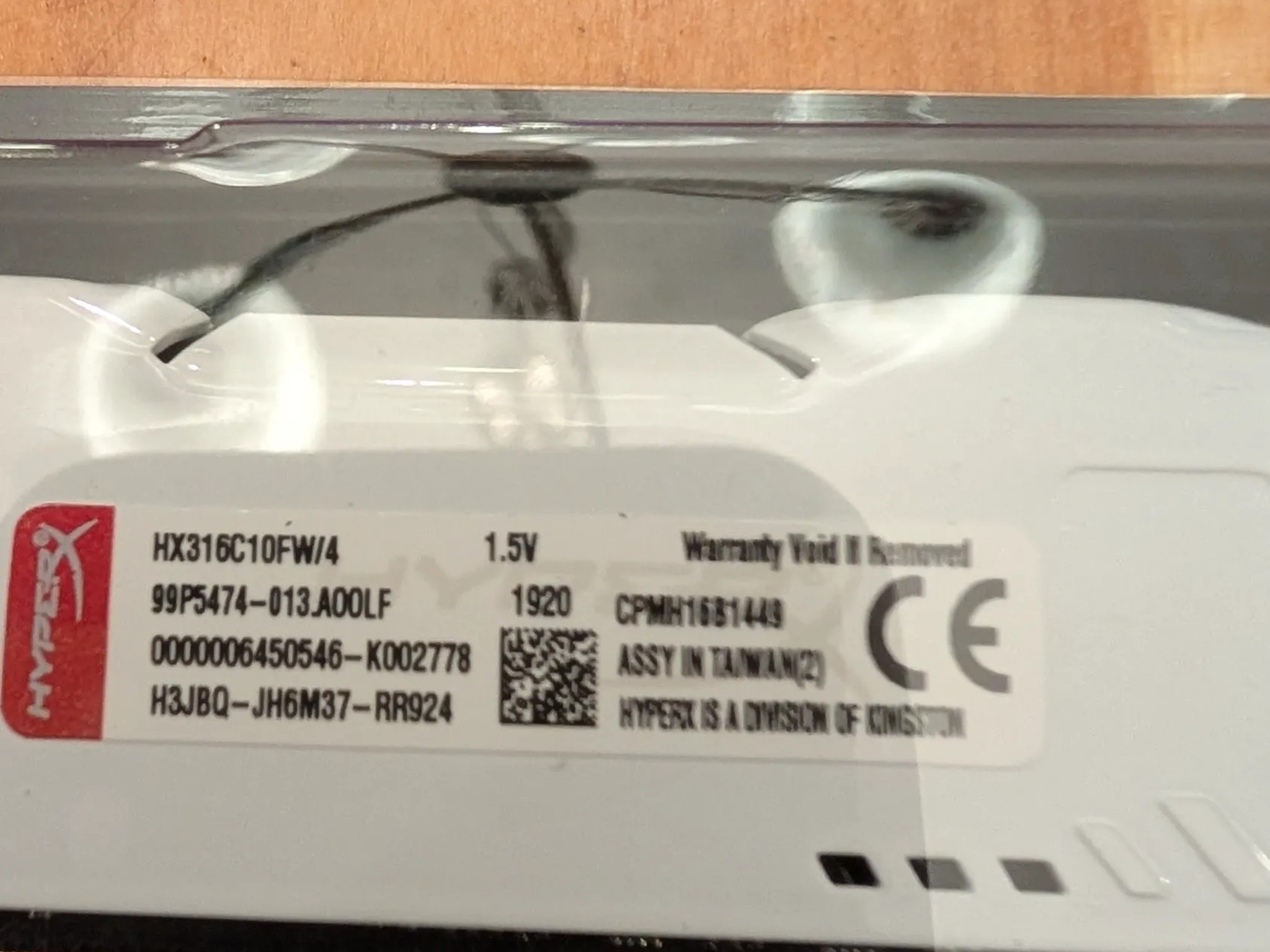 Kingston HyperX Fury 16GB DDR3-1600 CL10 240-pin DRAM/DIMM (4x4GB)