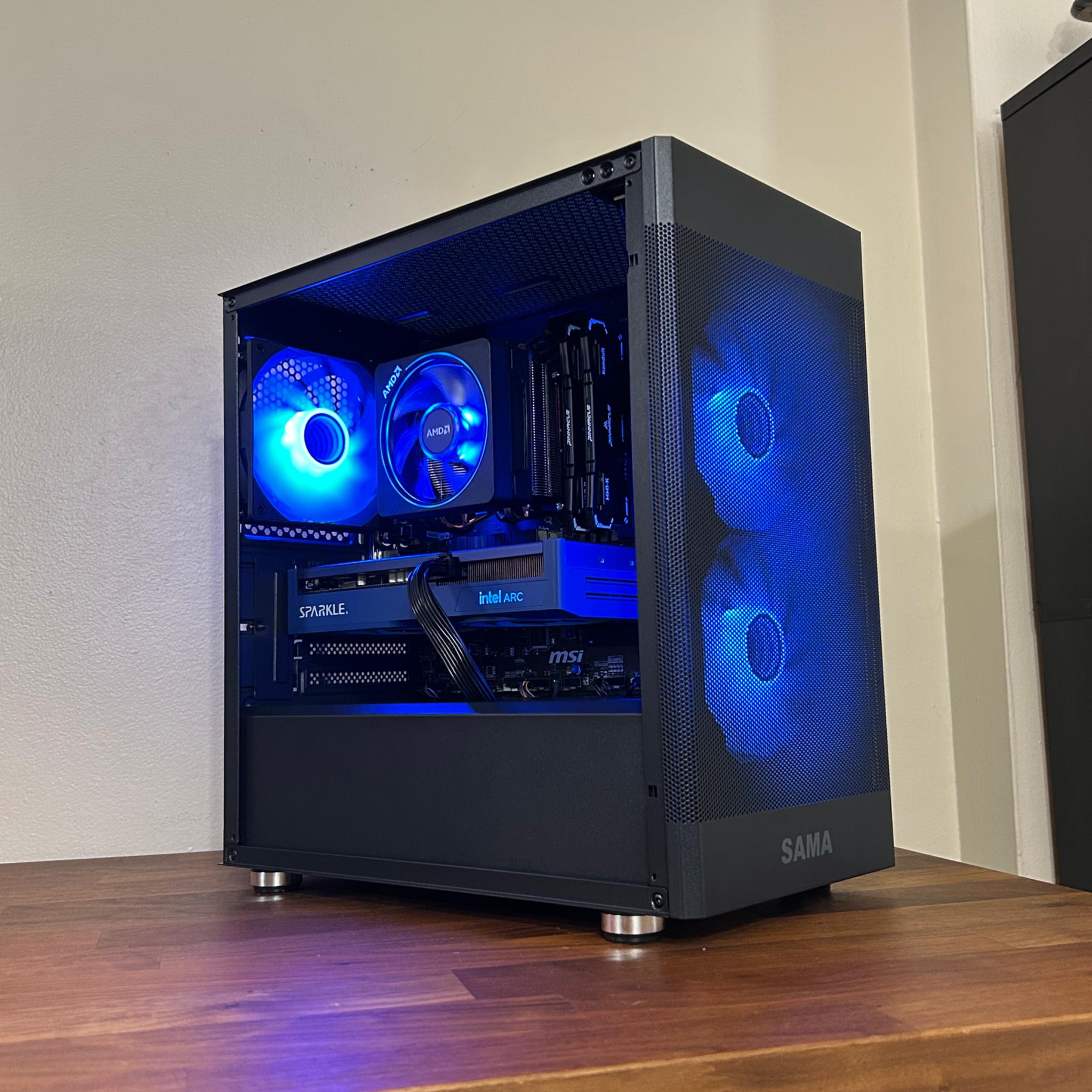 ARC B570 10GB  | Ryzen 5 5500 | 32GB DDR4 | 1TB SSD | The ARC Sentry