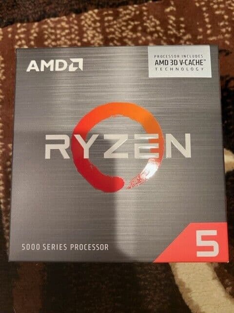 AMD Ryzen 5 5600X3D Vermeer AM4 3.3GHz 6-Core Boxed Processor Without Heatsink