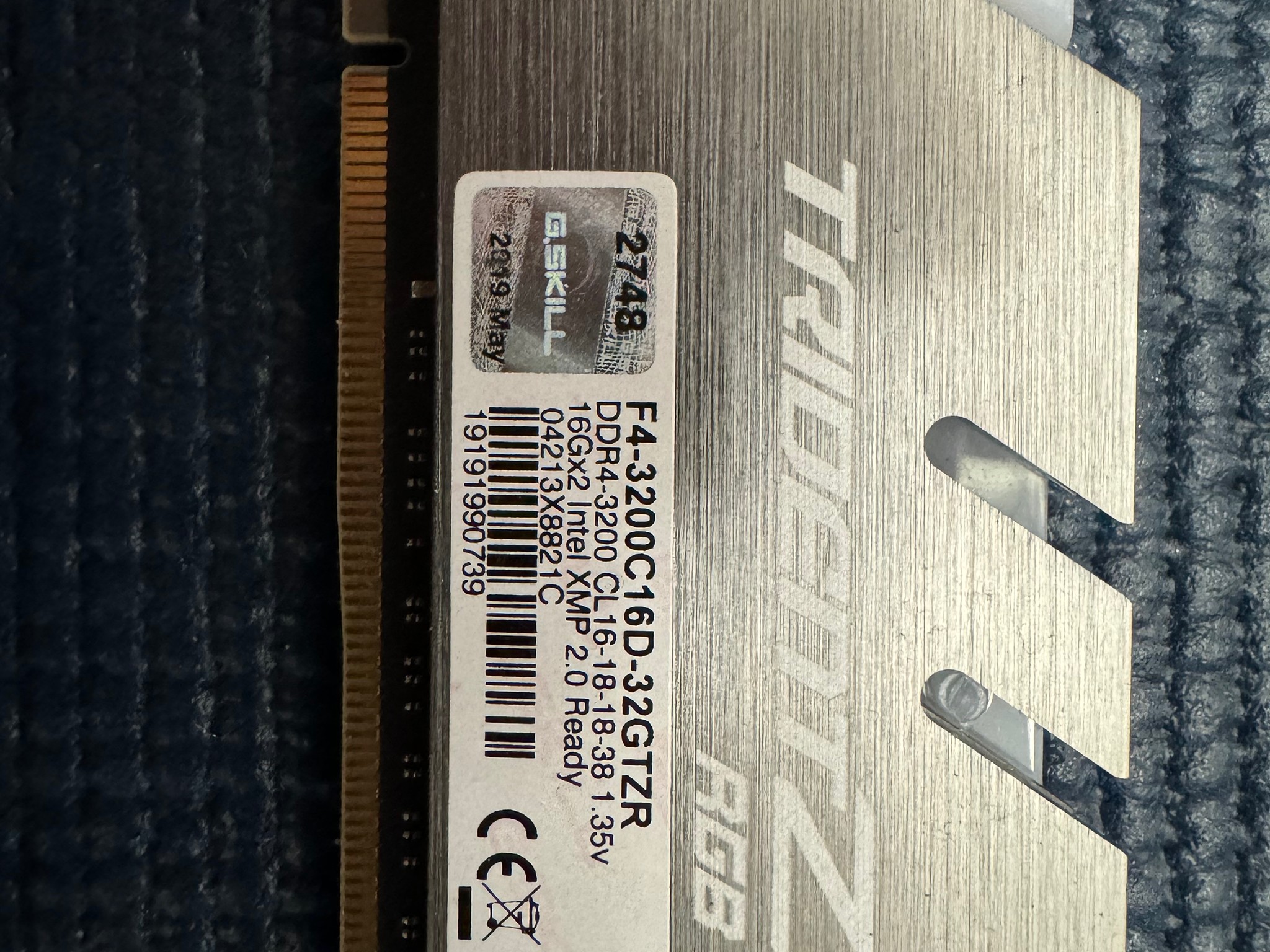 intel i6 9600k + gigabyte z390 M gaming motherboard + G.skill 3200 DDR4 32gb