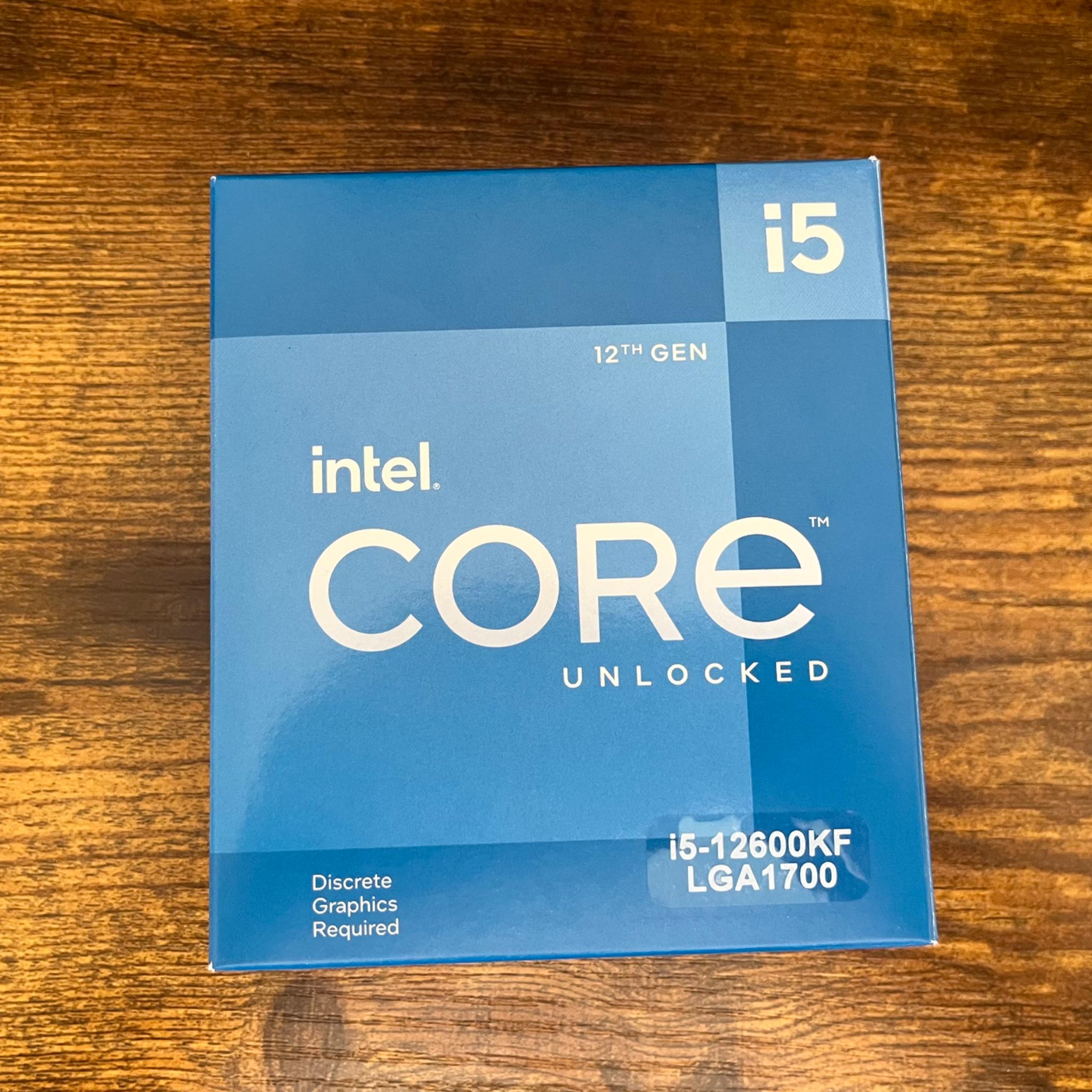 Intel Core i5-12600KF Alder Lake Ten-Core (6p+4e) LGA 1700 Processor - Original Box