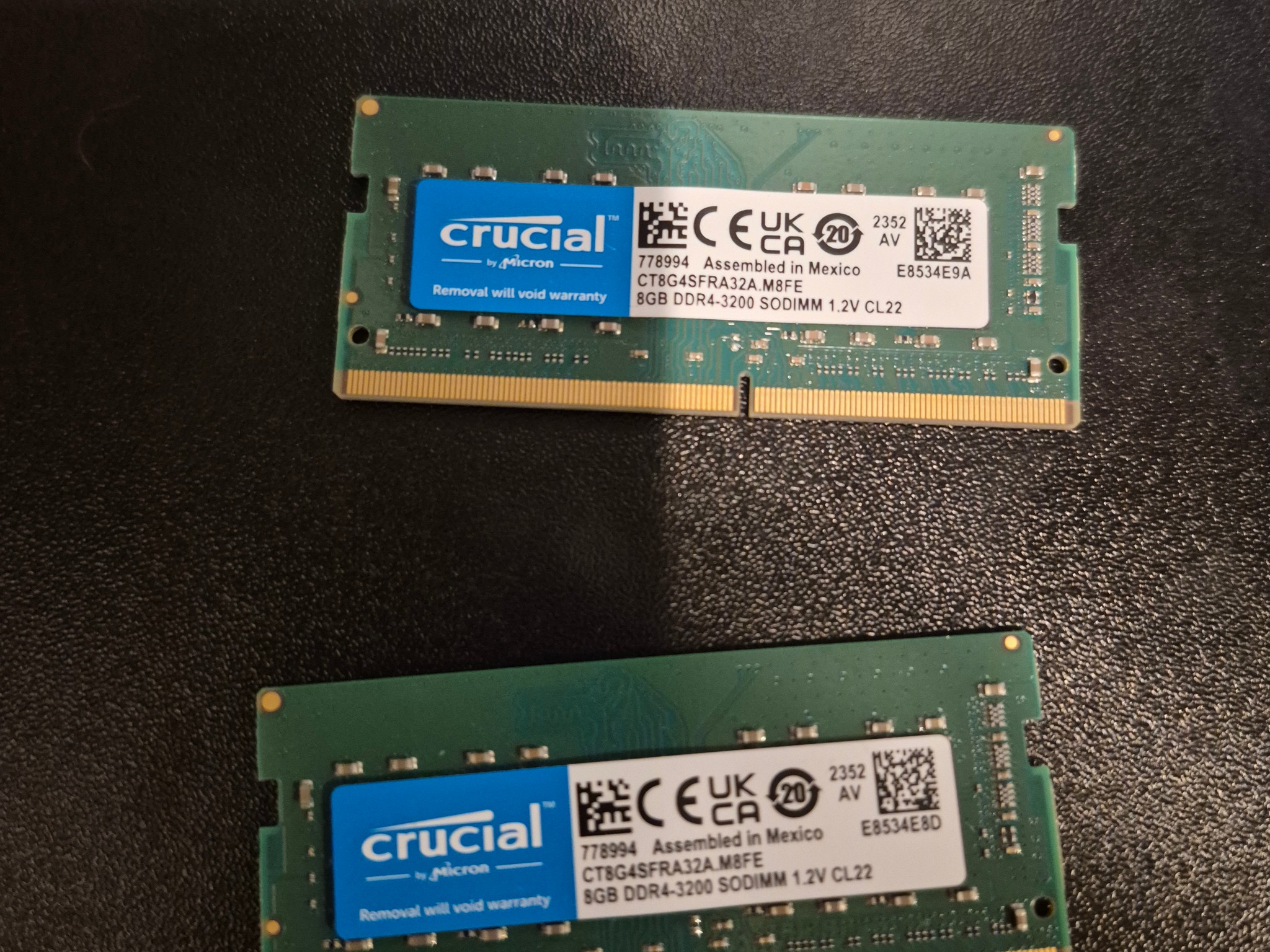 Crucial 16GB DDR4 3200 SODIMM