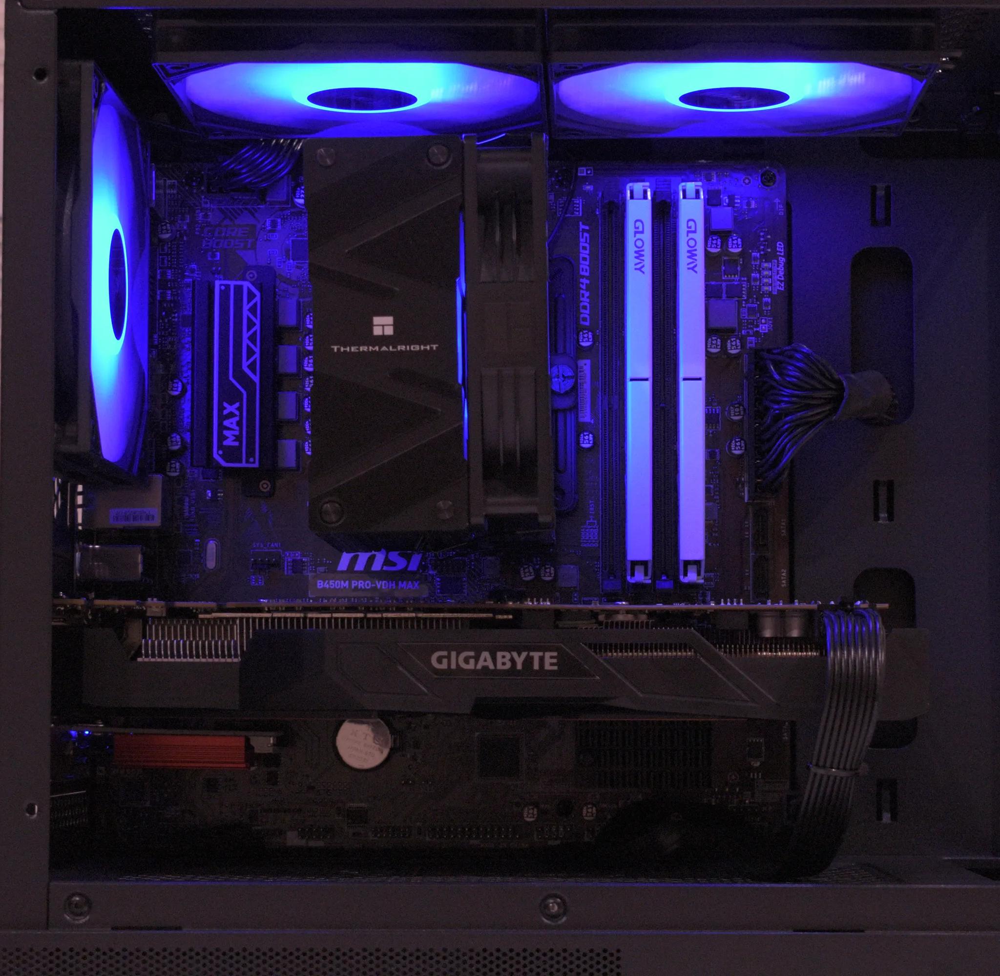 🎮Budget Gamer🎮 Ryzen 5 3600 | GTX 1070 8GB | 16GB DDR4 | 1TB nVME SSD | 1080p Black Gaming PC RGB