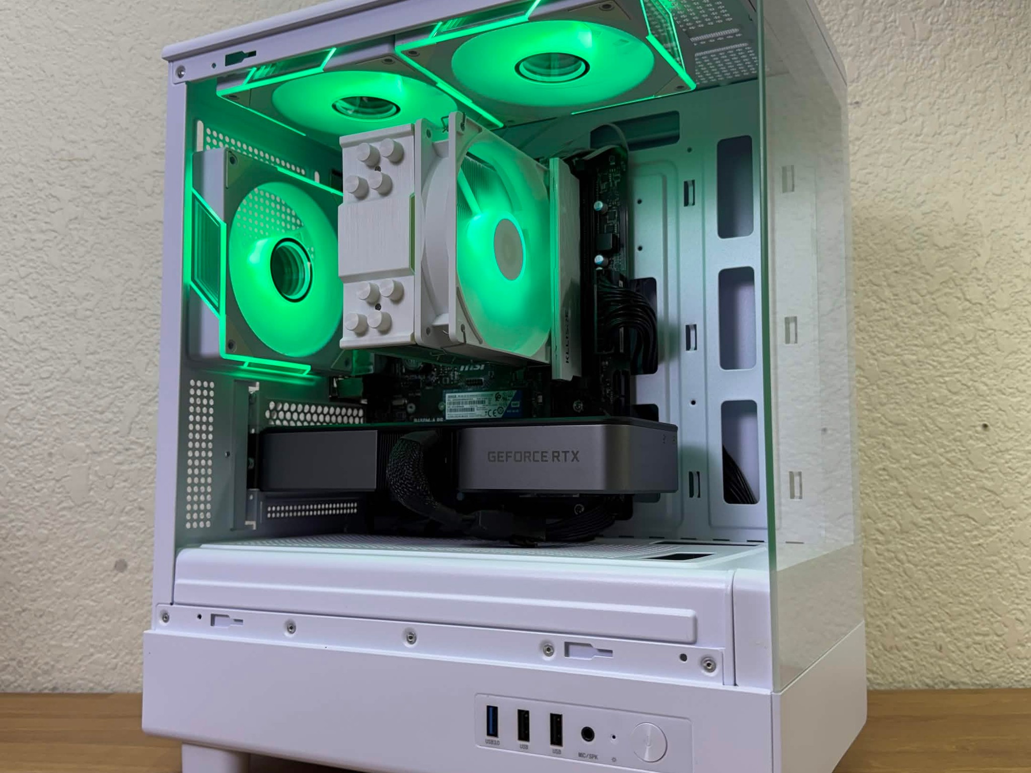 RTX 3060 Ti // Ryzen 5 3600 Custom Gaming PC | 16GB RAM, 500GB SSD, WiFi