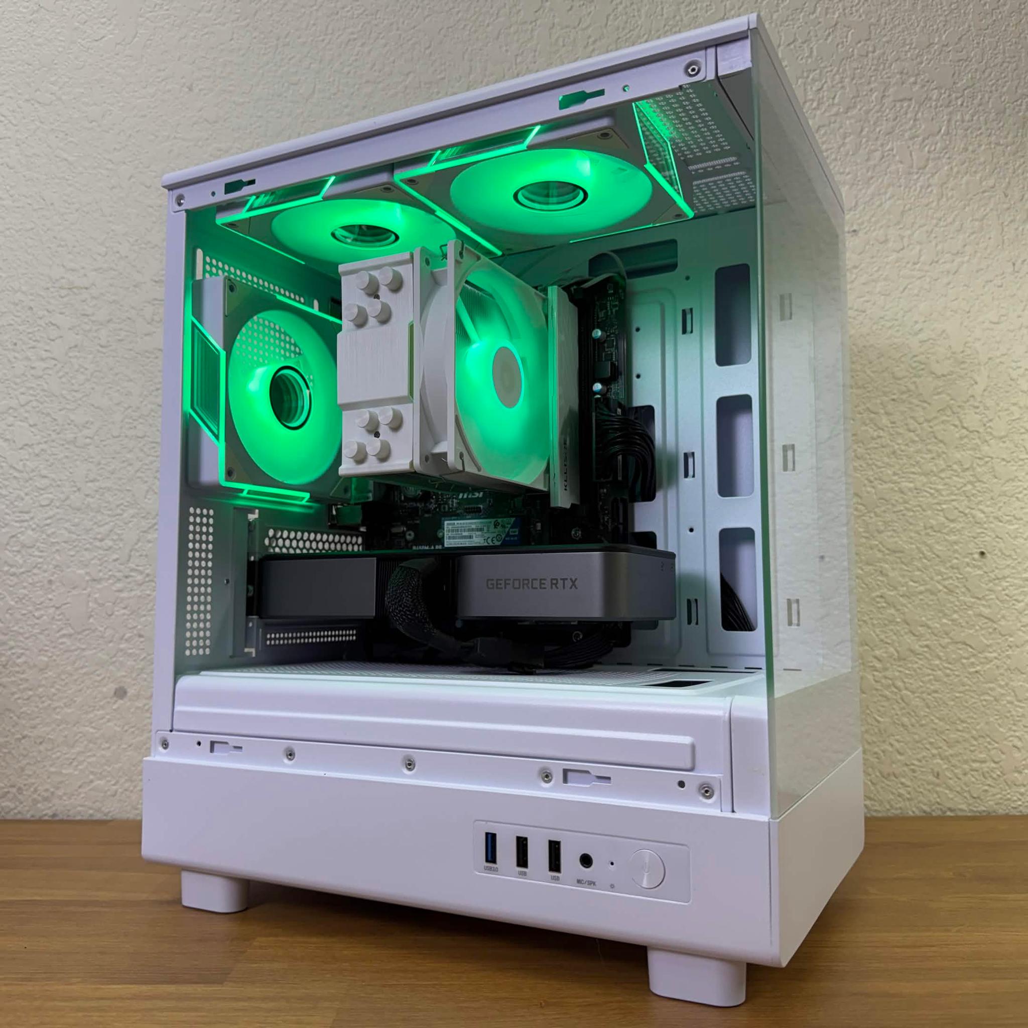 RTX 3060 Ti // Ryzen 5 3600 Custom Gaming PC | 16GB RAM, 500GB SSD, WiFi