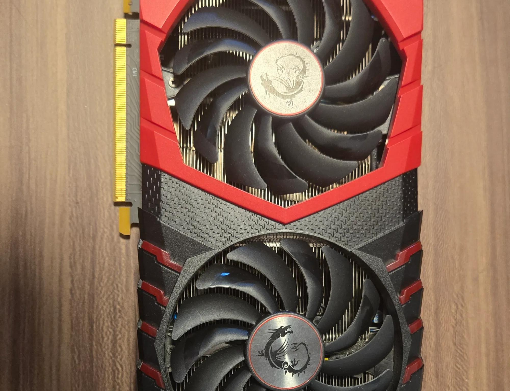 MSI GeForce GTX 1060 Gaming X 6GB DDR5