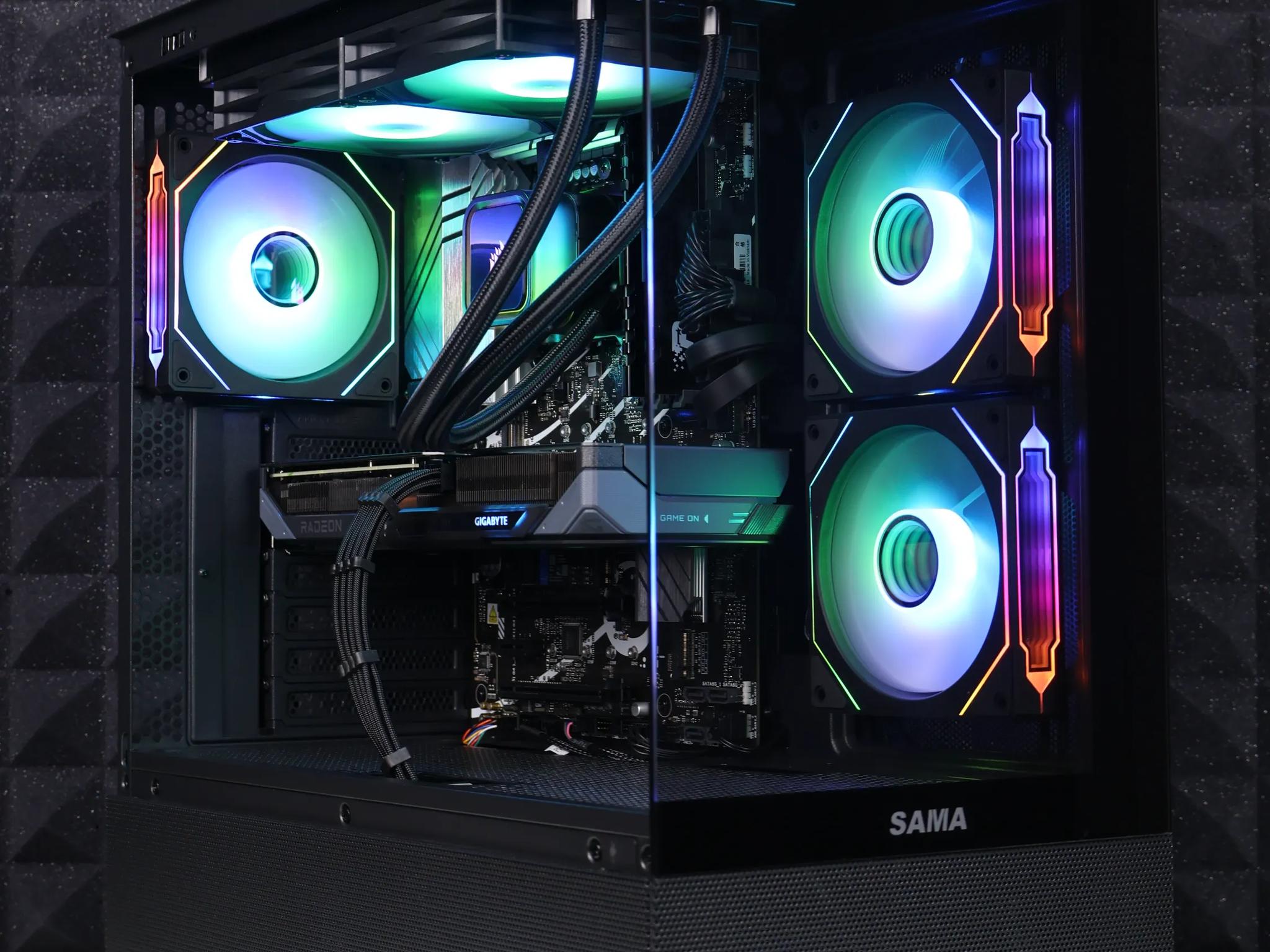 ⚫ Intel Core i7 13700F/RX 9060XT 16GB Gaming PC ⚫