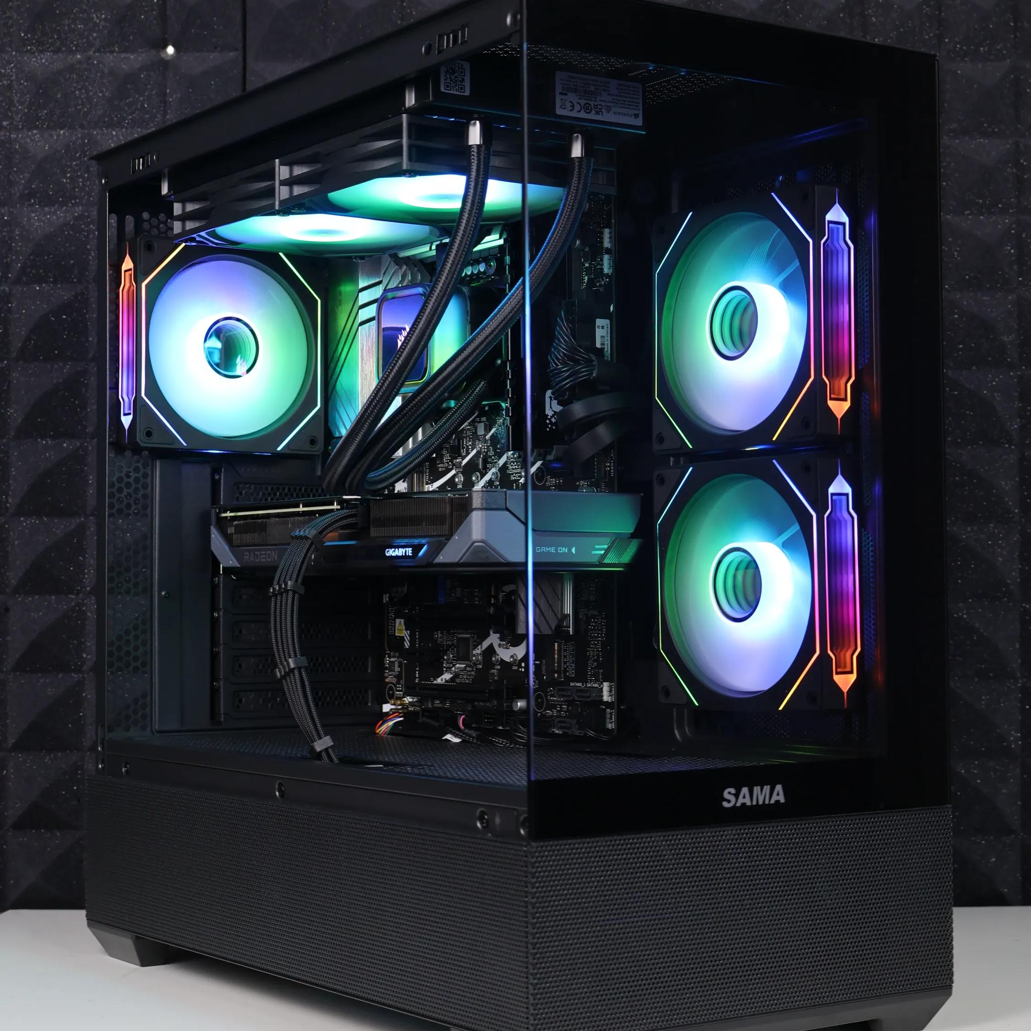 ⚫ Intel Core i7 13700F/RX 9060XT 16GB Gaming PC ⚫