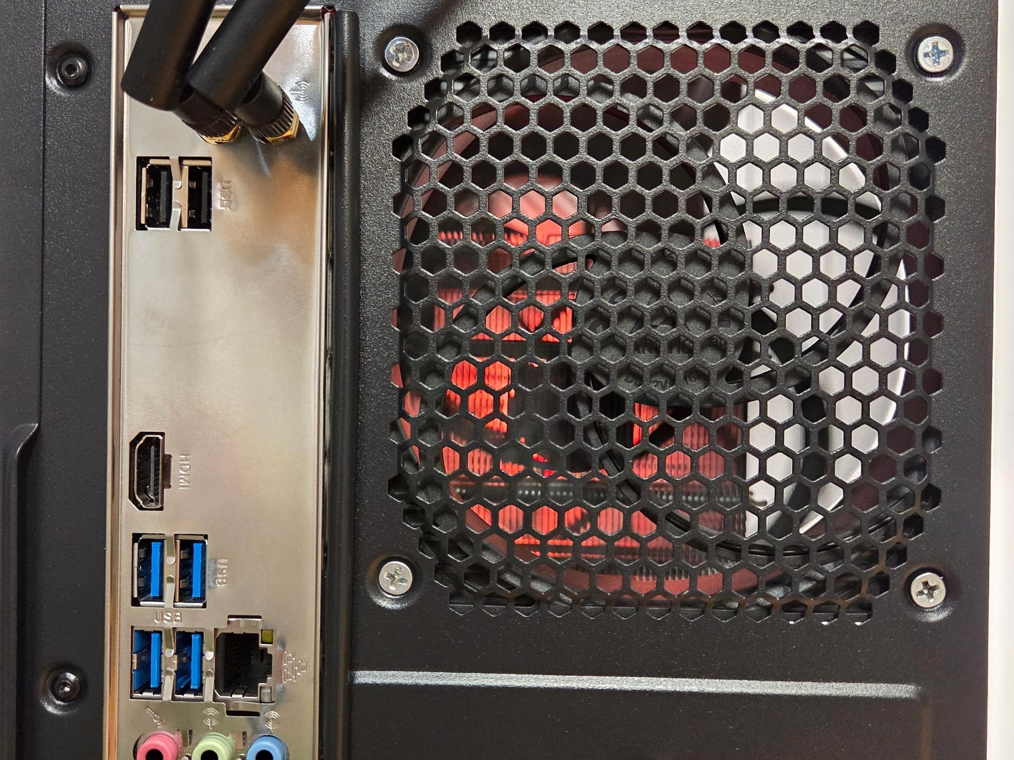 ⚫Black and Orange RTX 3060 Gaming PC🟠