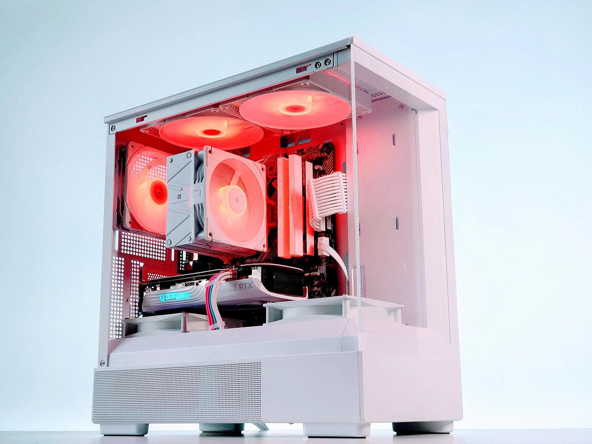 🩷🩵🤍Zen-Oh👑Gaming PC🪐Nvidia RTX 4070 12GB🪐AMD Ryzen 5 5600🪐32GB DDR4🪐 1TB SSD