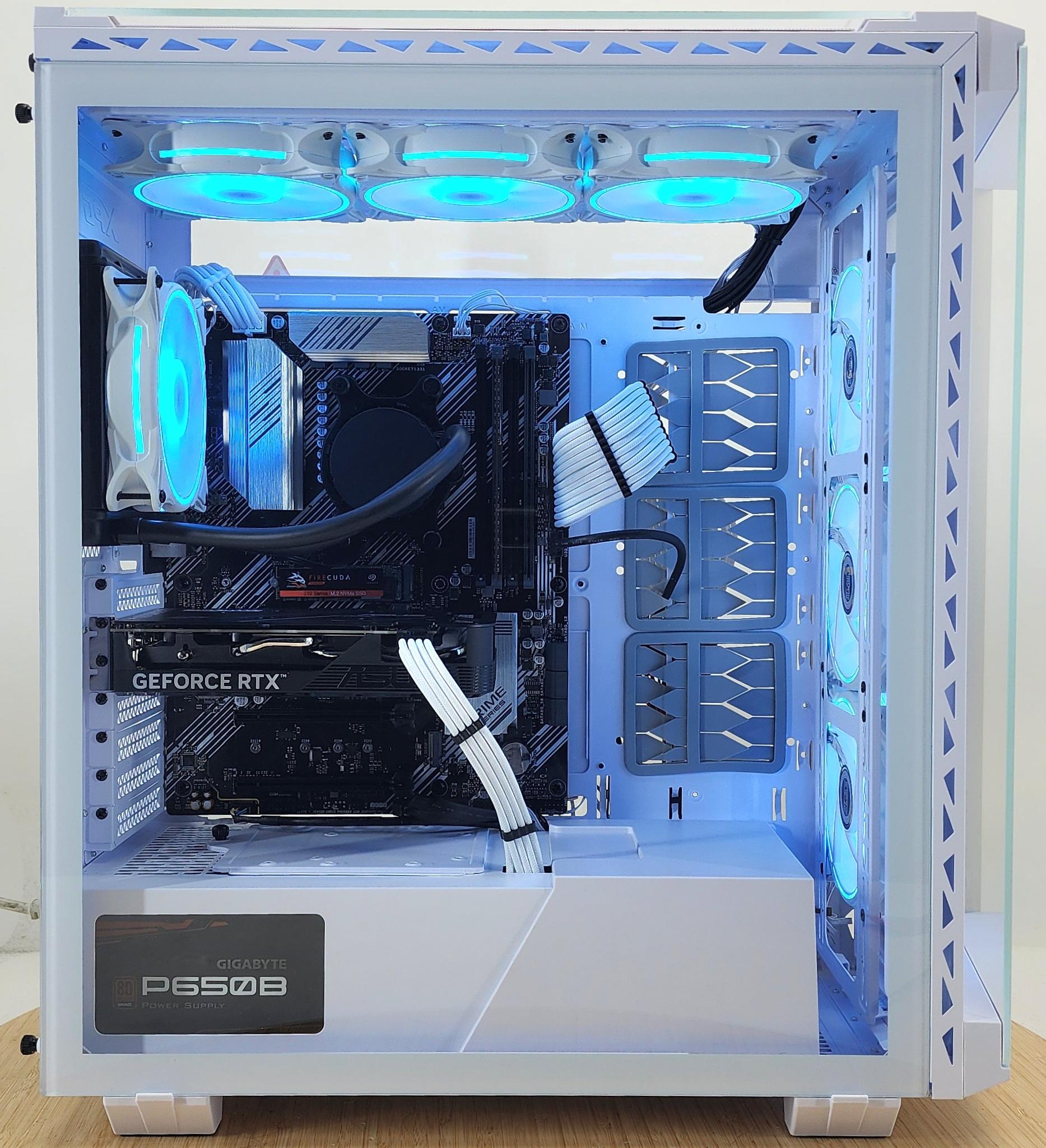 Gaming PC Ryzen 5 5500 16GB RAM 1TB SSD RTX 4060 8GB Windows 11 Computer