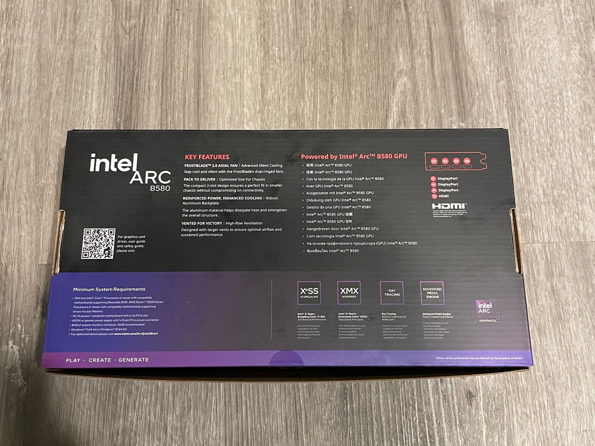Brand New Acer Nitro Intel Arc B580 GPU