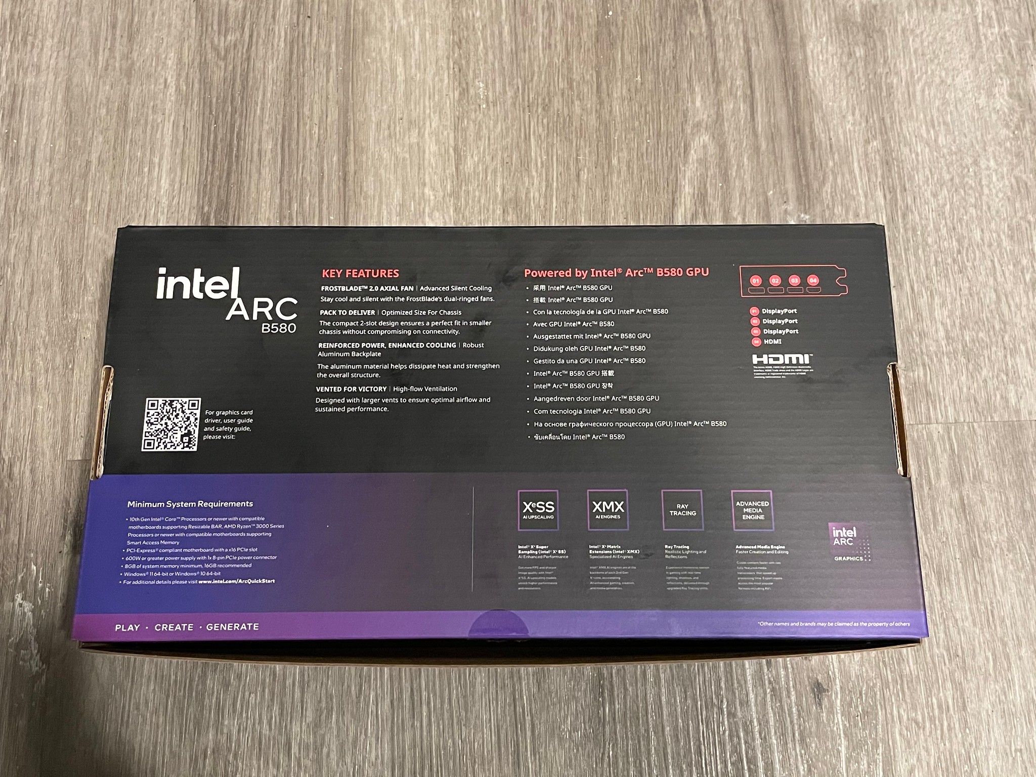 Brand New Acer Nitro Intel Arc B580 GPU