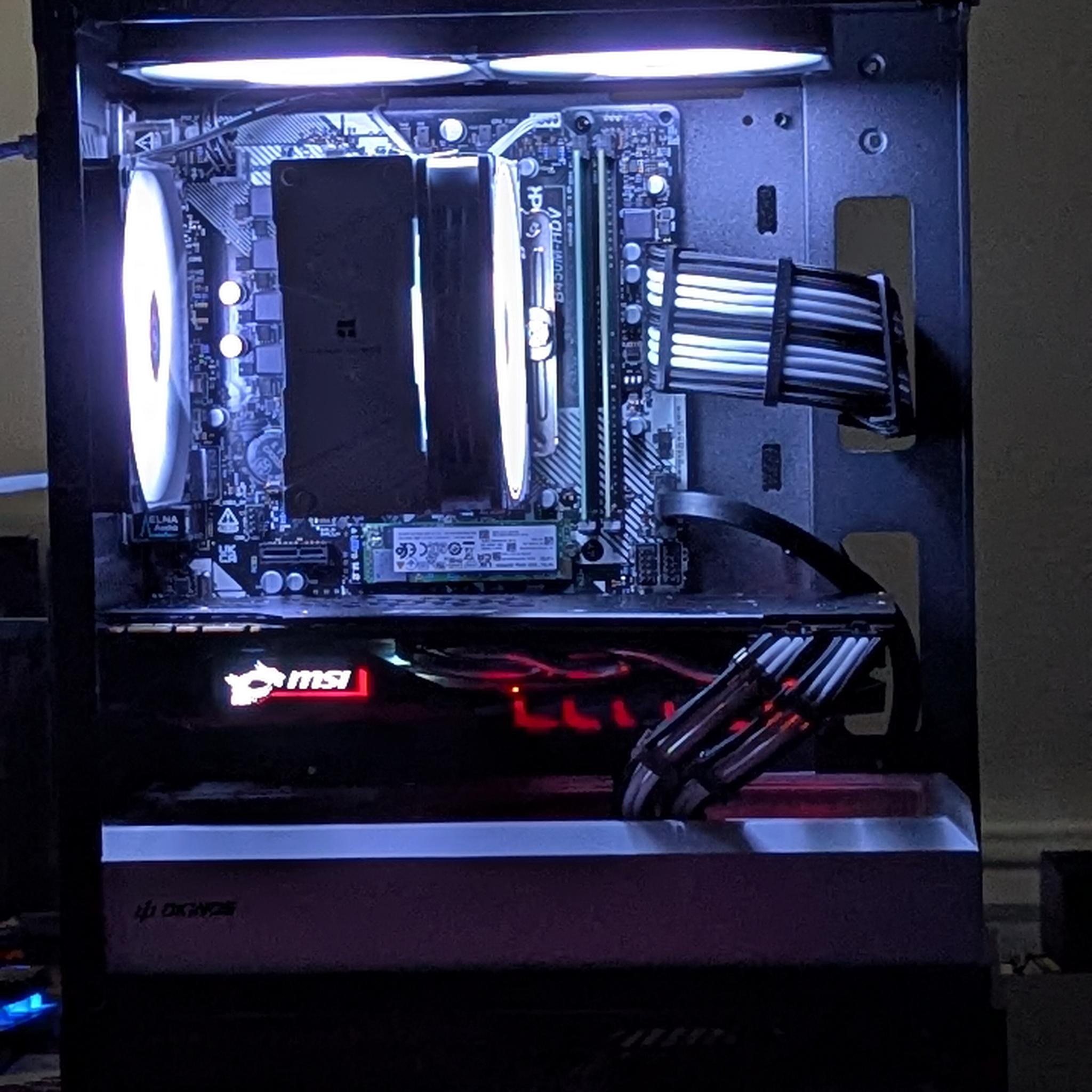 Gaming PC|AMD Ryzen 5 2600X|MSI Nvidia GeForce GTX 1070|16 GB DDR4 Memory|1 TB SSD|Windows 11 Home
