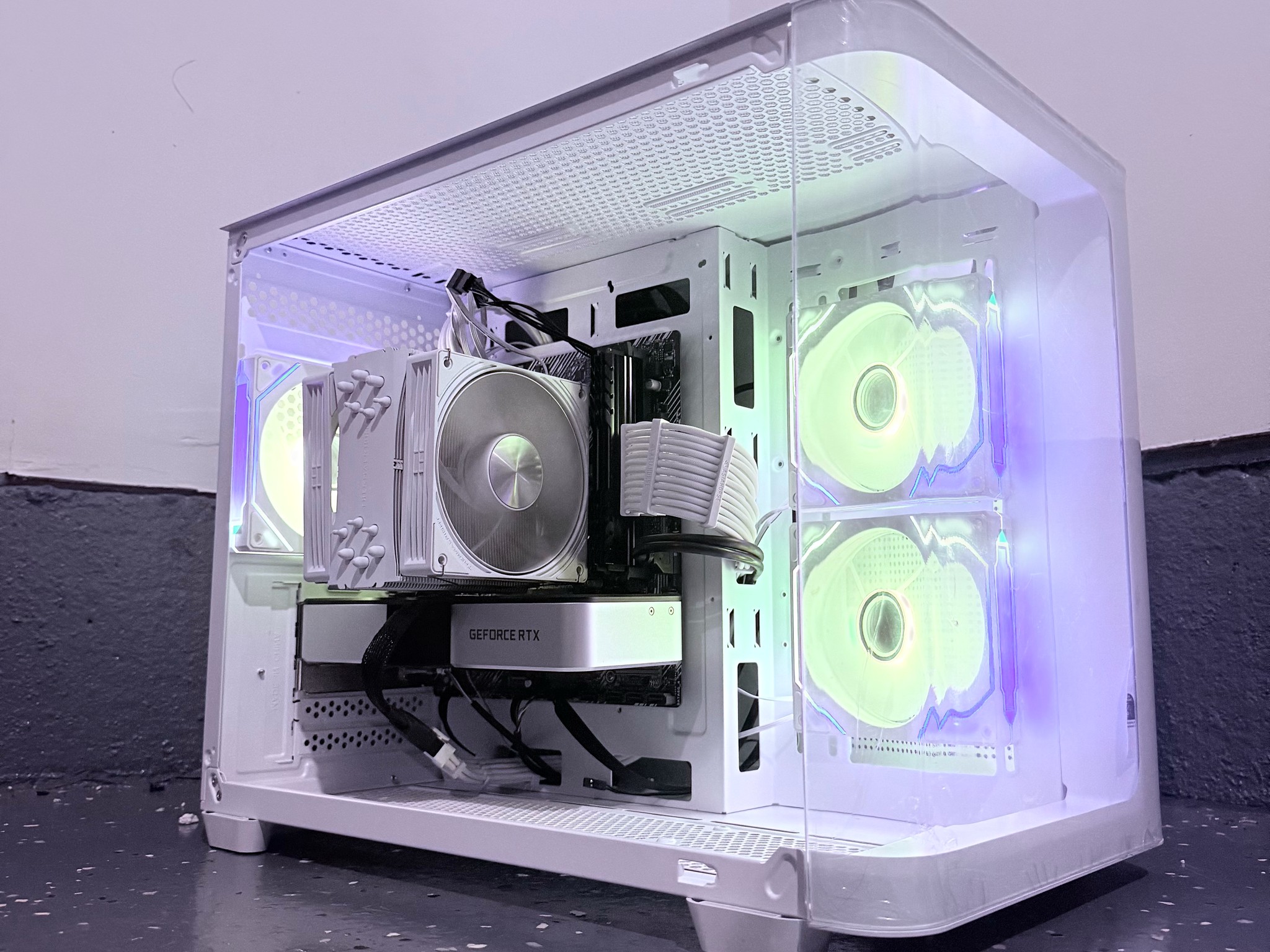 🌈"Stellar Halo"⚪️ | 1440p Gaming | RTX 3060 Ti | Ryzen 5 3600 | 16GB Ram | 500GB SSD | Free Ship
