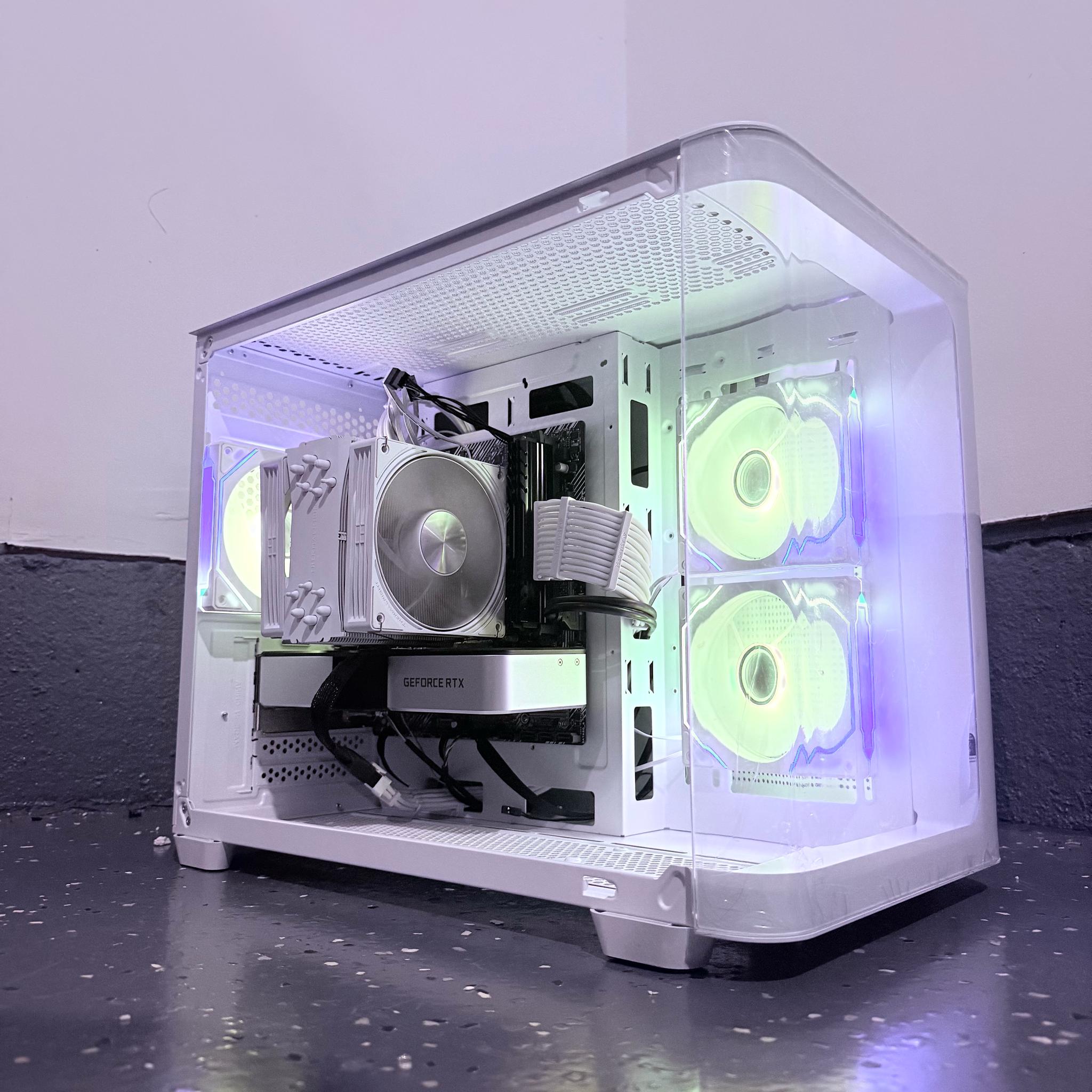🌈"Stellar Halo"⚪️ | 1440p Gaming | RTX 3060 Ti | Ryzen 5 3600 | 16GB Ram | 500GB SSD | Free Ship