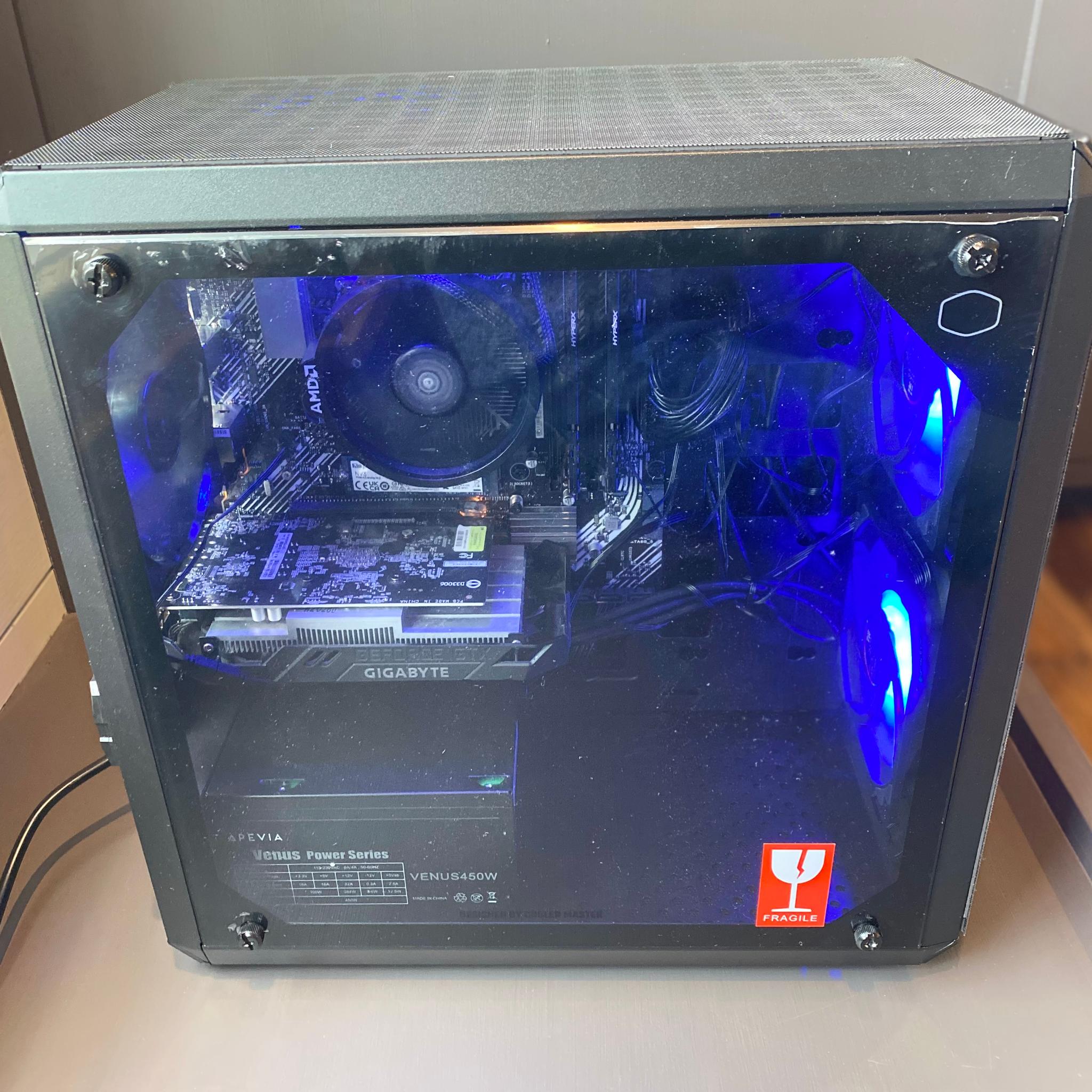 Gaming PC GTX 1650 Ryzen 5 2600 16 GB DDR4 RAM - Ready-2-Play