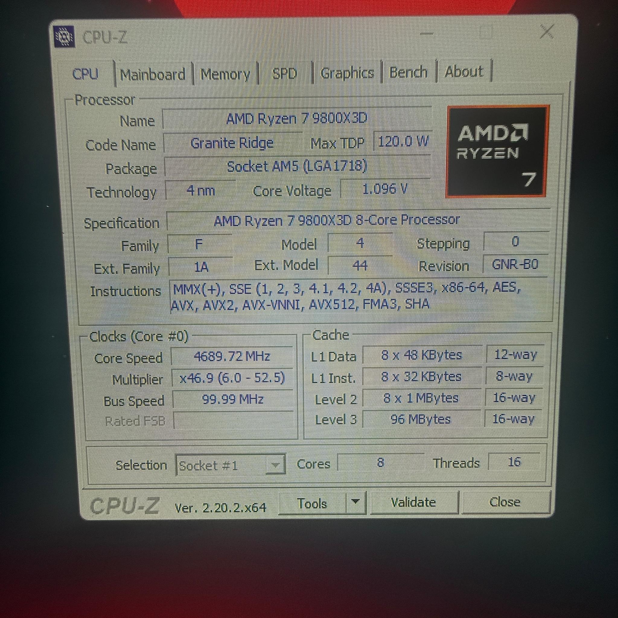 AMD Ryzen 7 9800X3D
