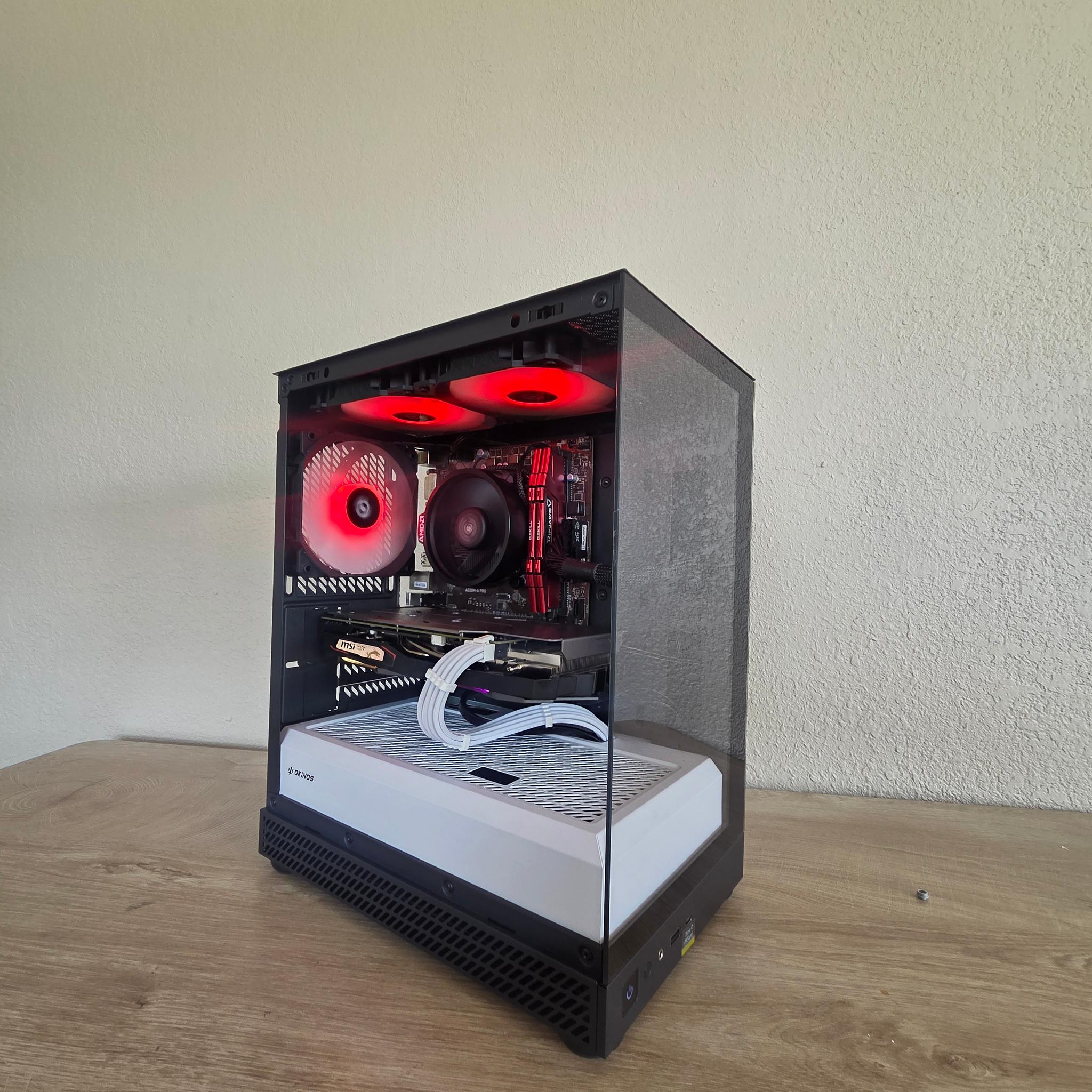 🌑 SHADOW CORE — Ryzen 7 2700X + GTX 1660 Super Gaming PC