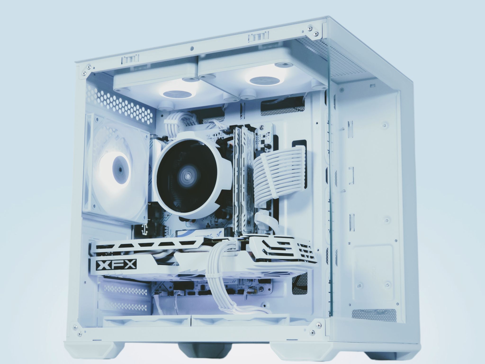❄️🐻‍❄️Polar 2🌨️ AMD RX 580 8GB🌨️ AMD Ryzen 7 2700 8core🌨️ 16GB DDR4🌨️ 512GB SSD