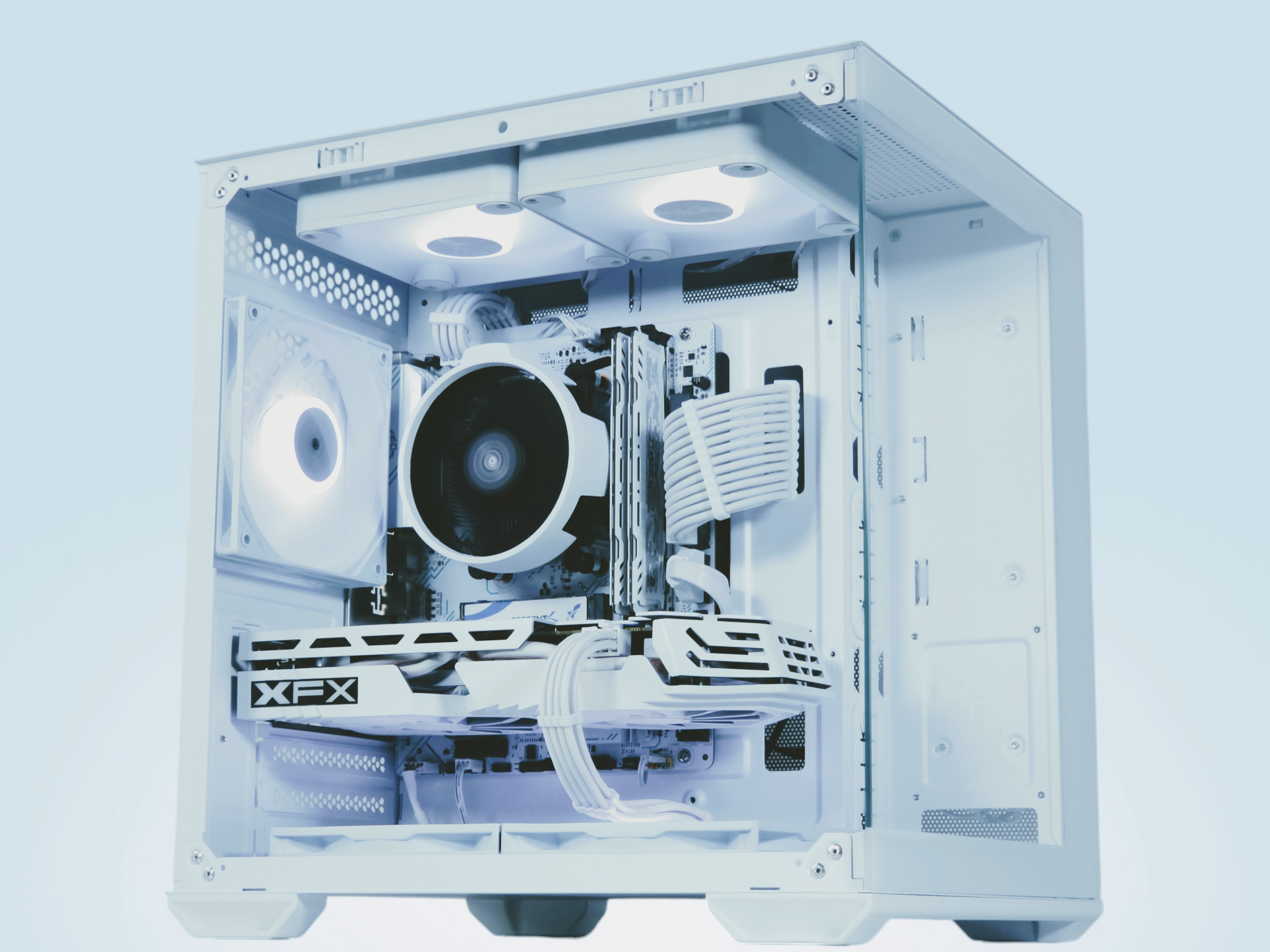 ❄️🐻‍❄️Polar 2🌨️ AMD RX 580 8GB🌨️ AMD Ryzen 7 2700 8core🌨️ 16GB DDR4🌨️ 512GB SSD