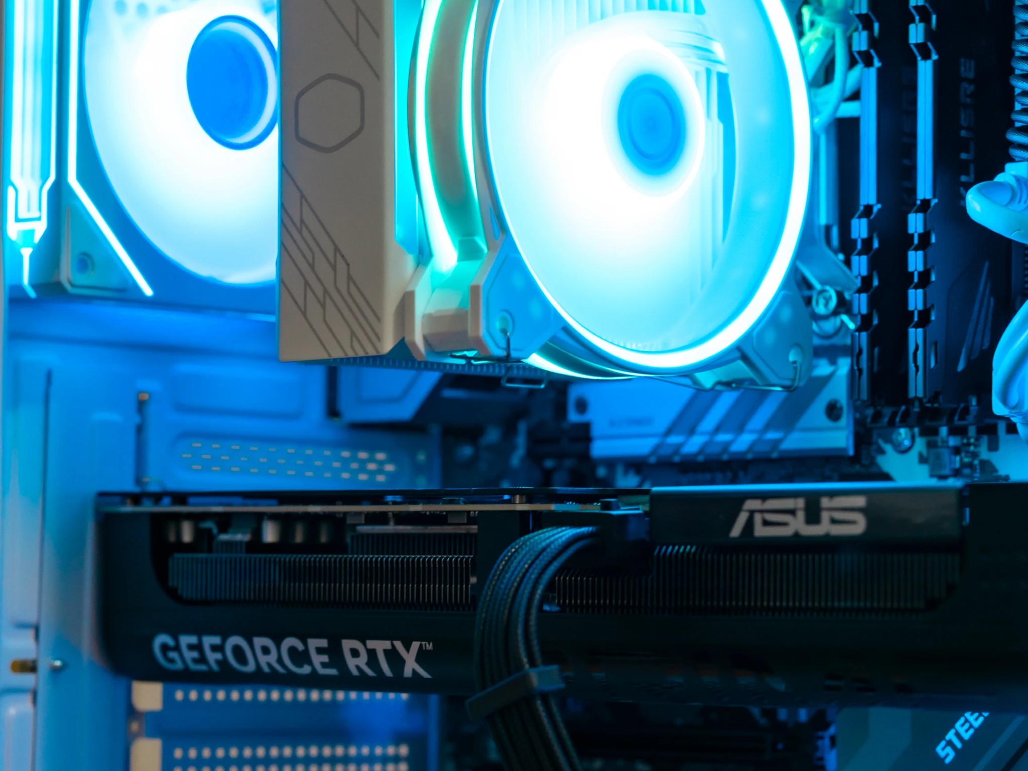 RTX 5070 Gaming/Streaming PC | All New Parts| 1440p/4K Ready | i5 12600K | 1TB SSD | ARGB | White