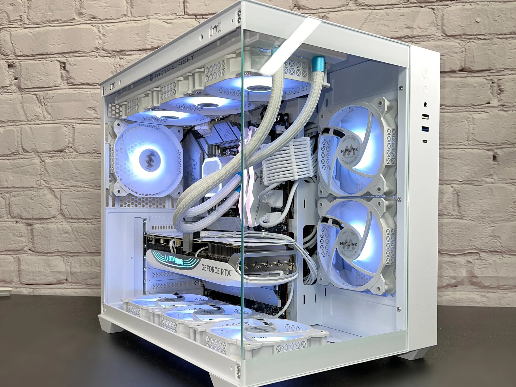 Intel 13600K RTX 4070 TI 32GB DDR5 2.5TB M.2 SSD Wifi 6E Bluetooth Win 11 Pro Gaming/Streaming PC