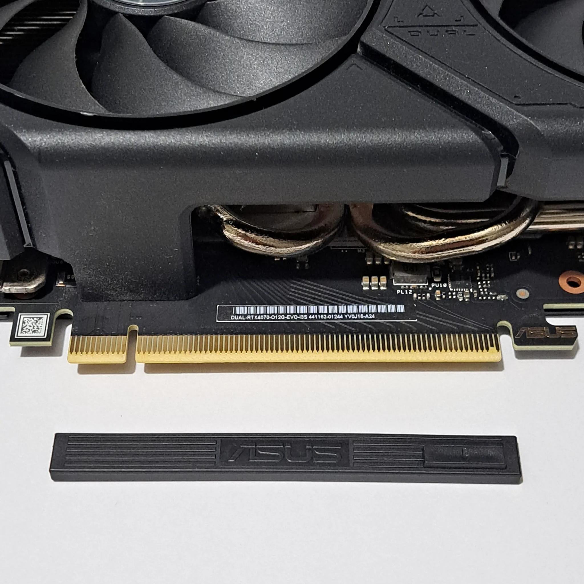 Asus Dual GeForce RTX 4070 OC EVO GPU