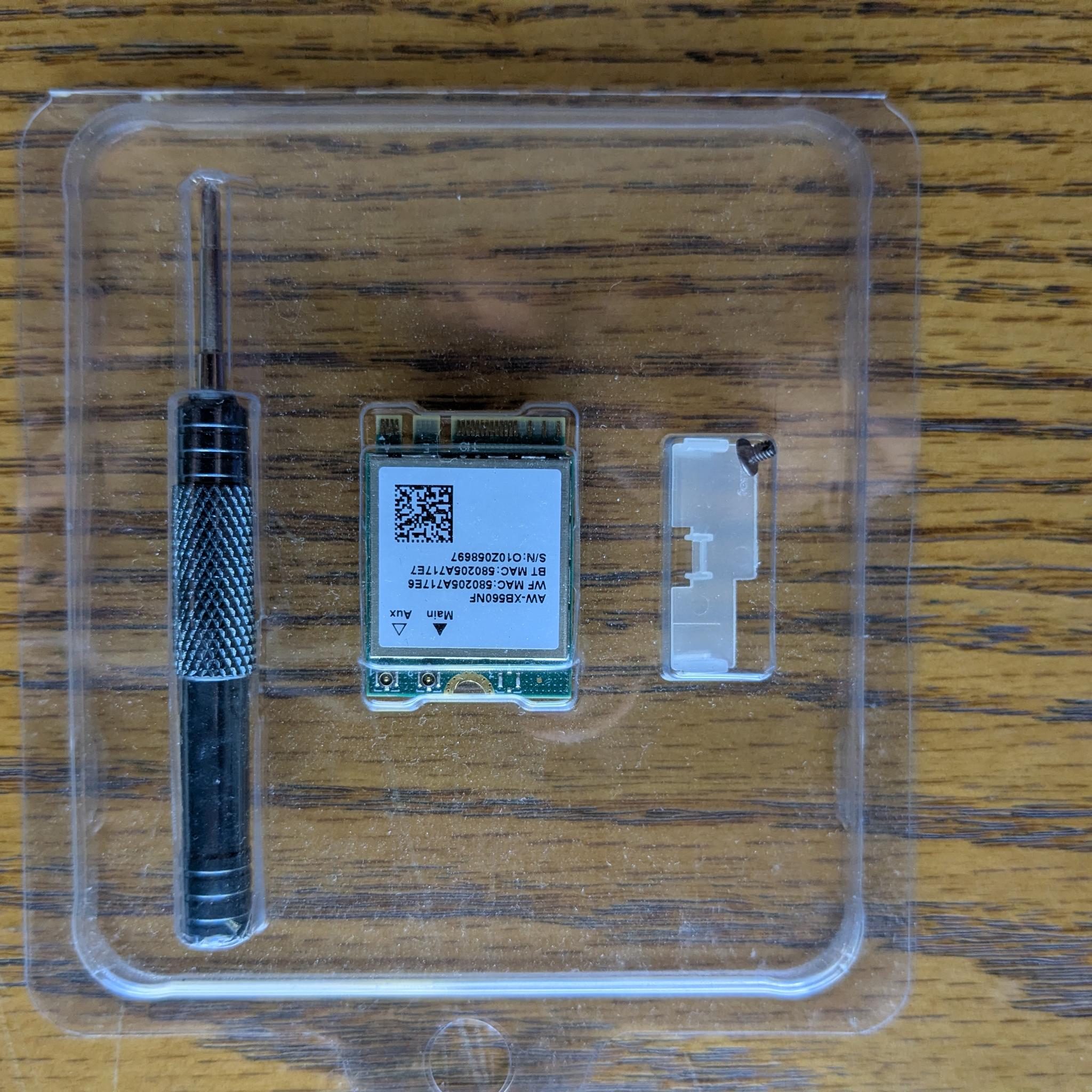 AzureWave AW-XB560NF WiFi 6E Bluetooth 5.3 M.2 Wireless Card