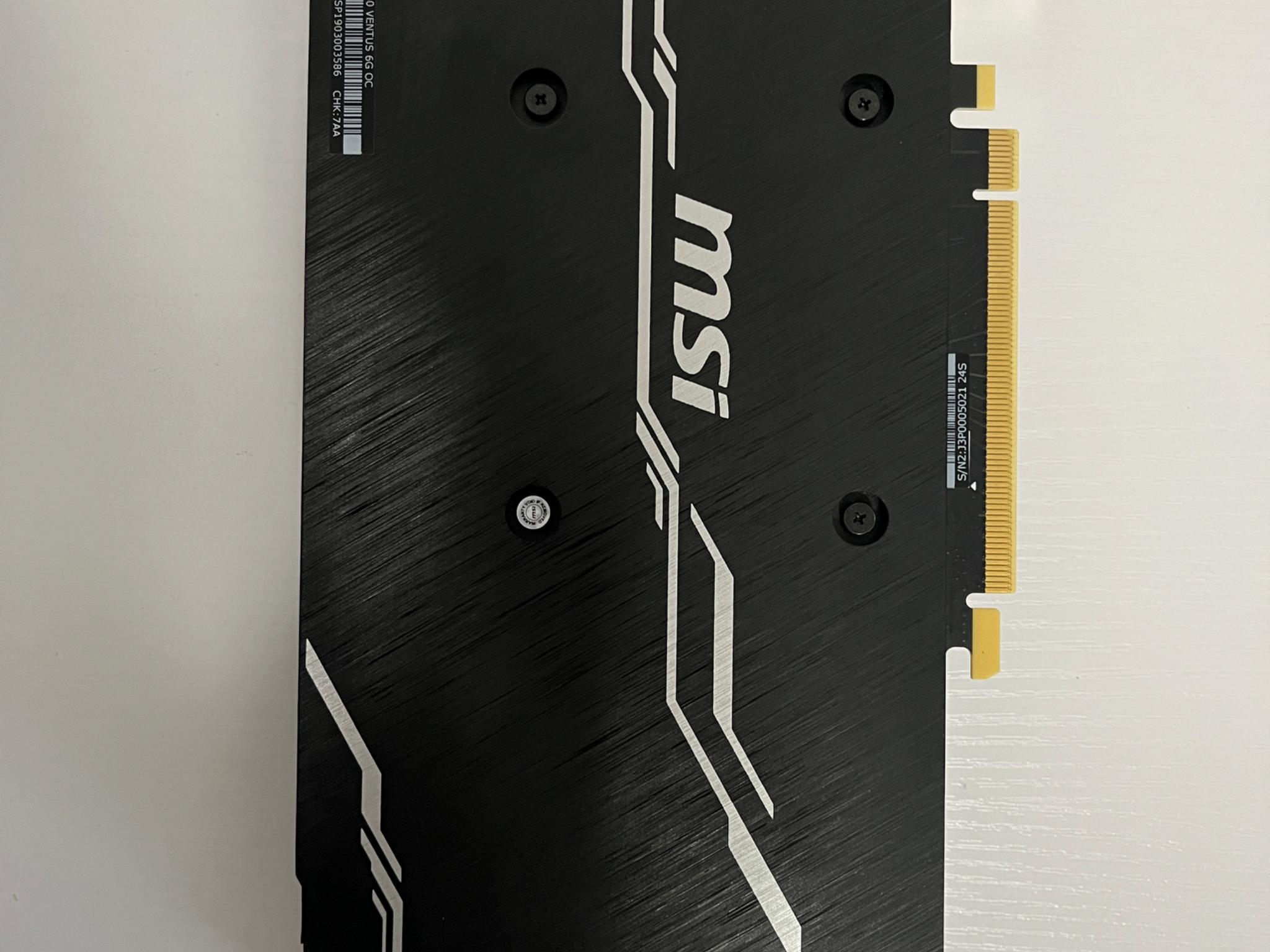MSI RTX 2060 VENTUS 6GB OC