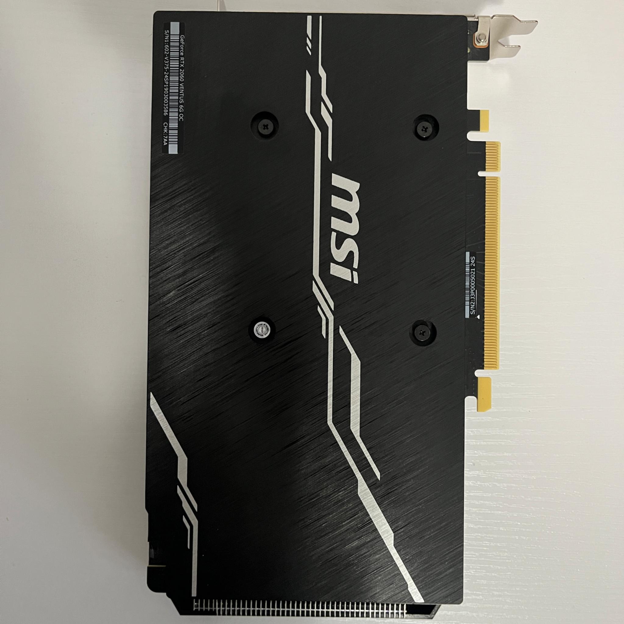 MSI RTX 2060 VENTUS 6GB OC