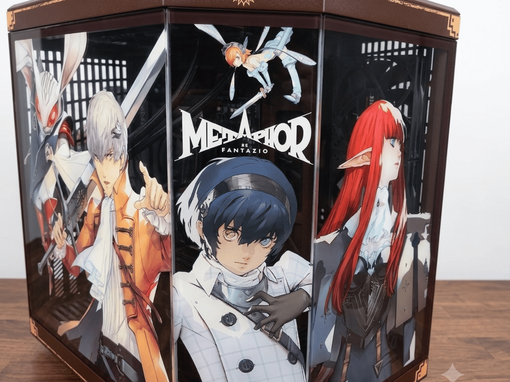 Metaphor Re:Fantazio Hyte Y70 + No Compromise Gaming Beast 9070XT 7600X3D 32GB DDR5 2TB NVMe