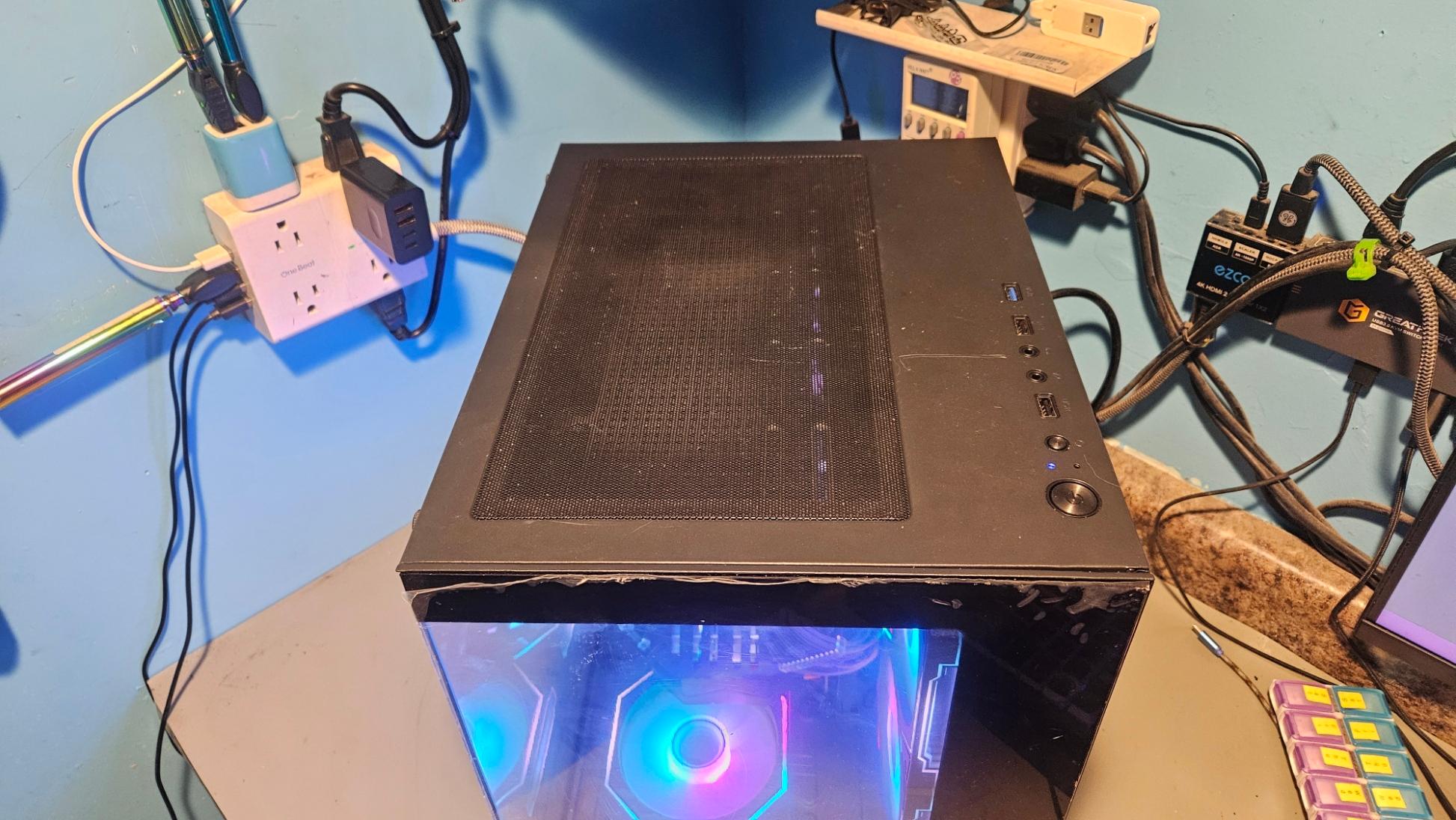 Power Train PT-G777B Ryzen 5800X/RX 6600M/32gigs DDR4