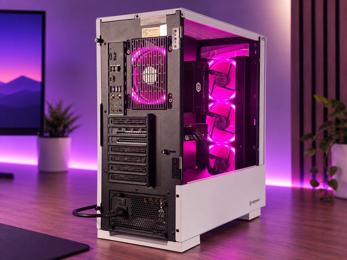 💜STARLIGHT Gaming PC | RTX 4060 TI 8GB | Ryzen 7 9700x | 16GB DDR5 | 2TB NVME | FREE SHIPPING