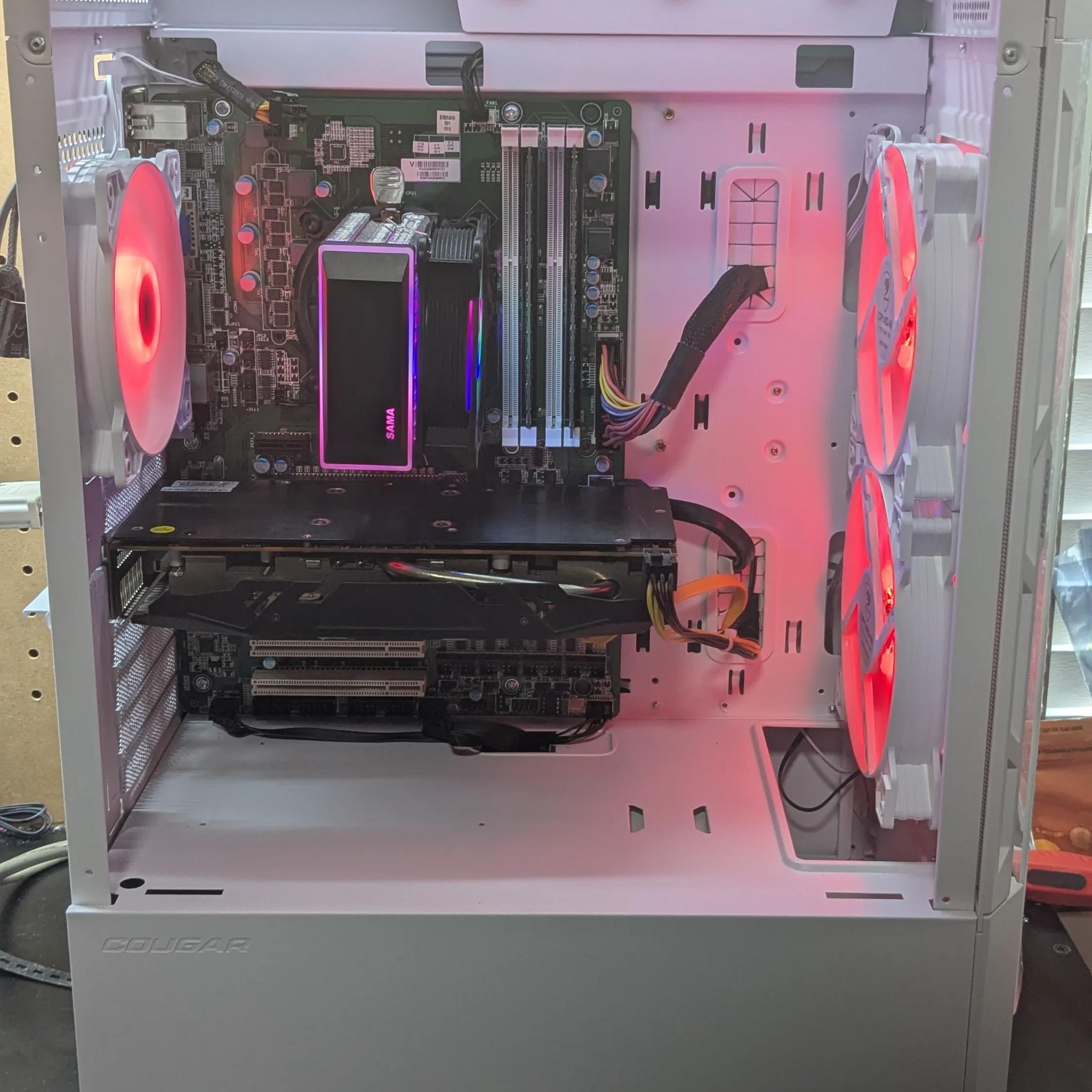 Marvel Rivals Ready | Xeon (same as i7) , 16GB RAM, RX 480 8GB, 480GB SSD, Win10, RGB, Wifi