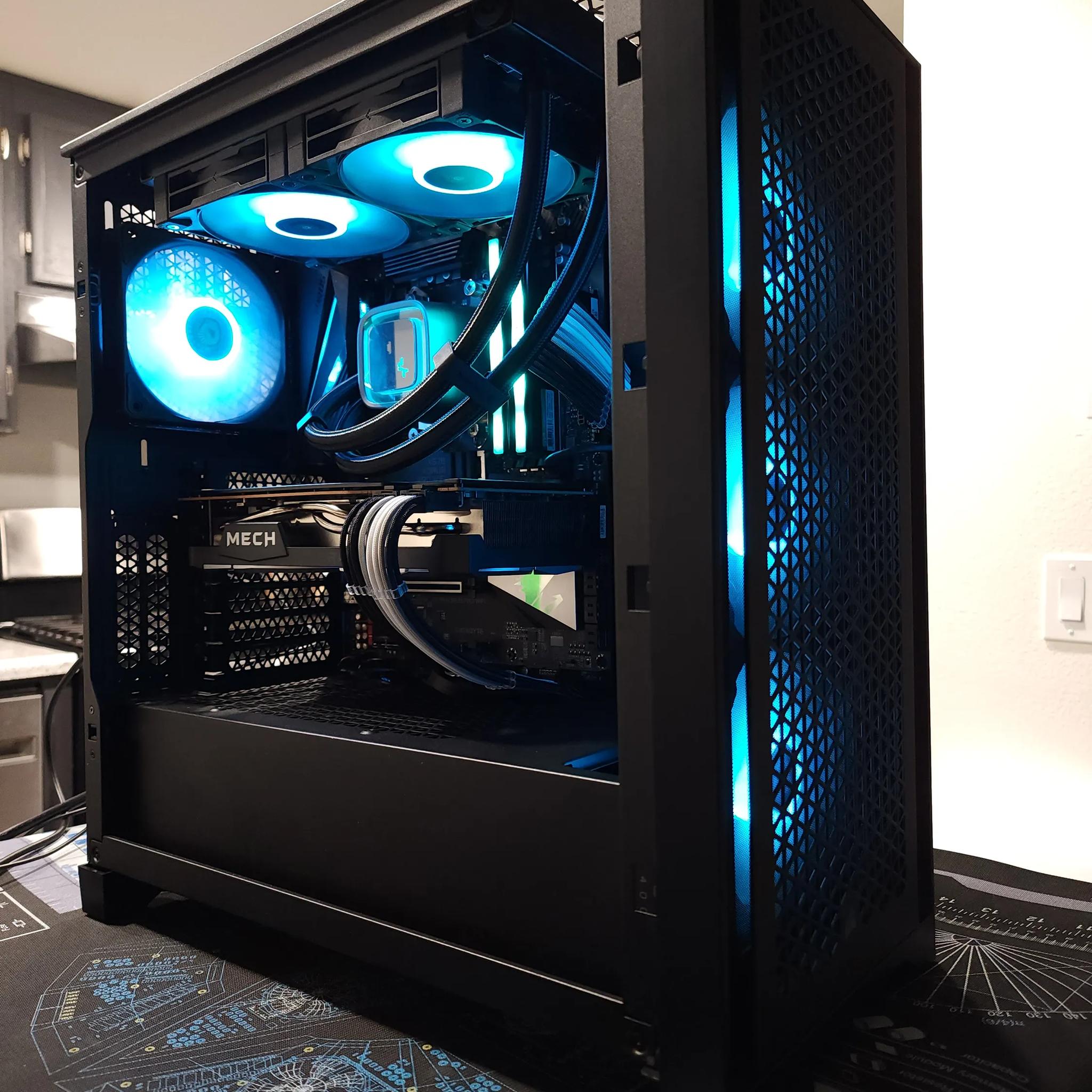 AMD Gaming PC | R7 5700X | RX 6750XT | 32GB | 1TB NVME