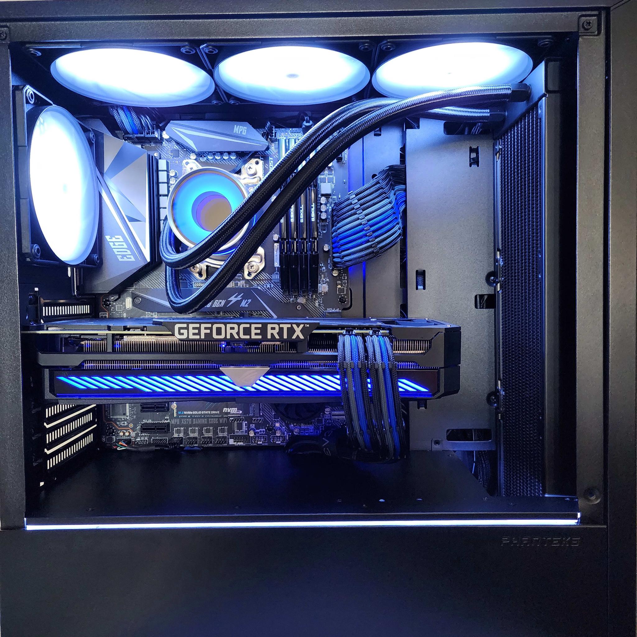 "Reactor" Gaming/Streaming PC AMD R7 5800X w/ Strix 3060Ti | 32GB RAM | 2TB Fast Storage!