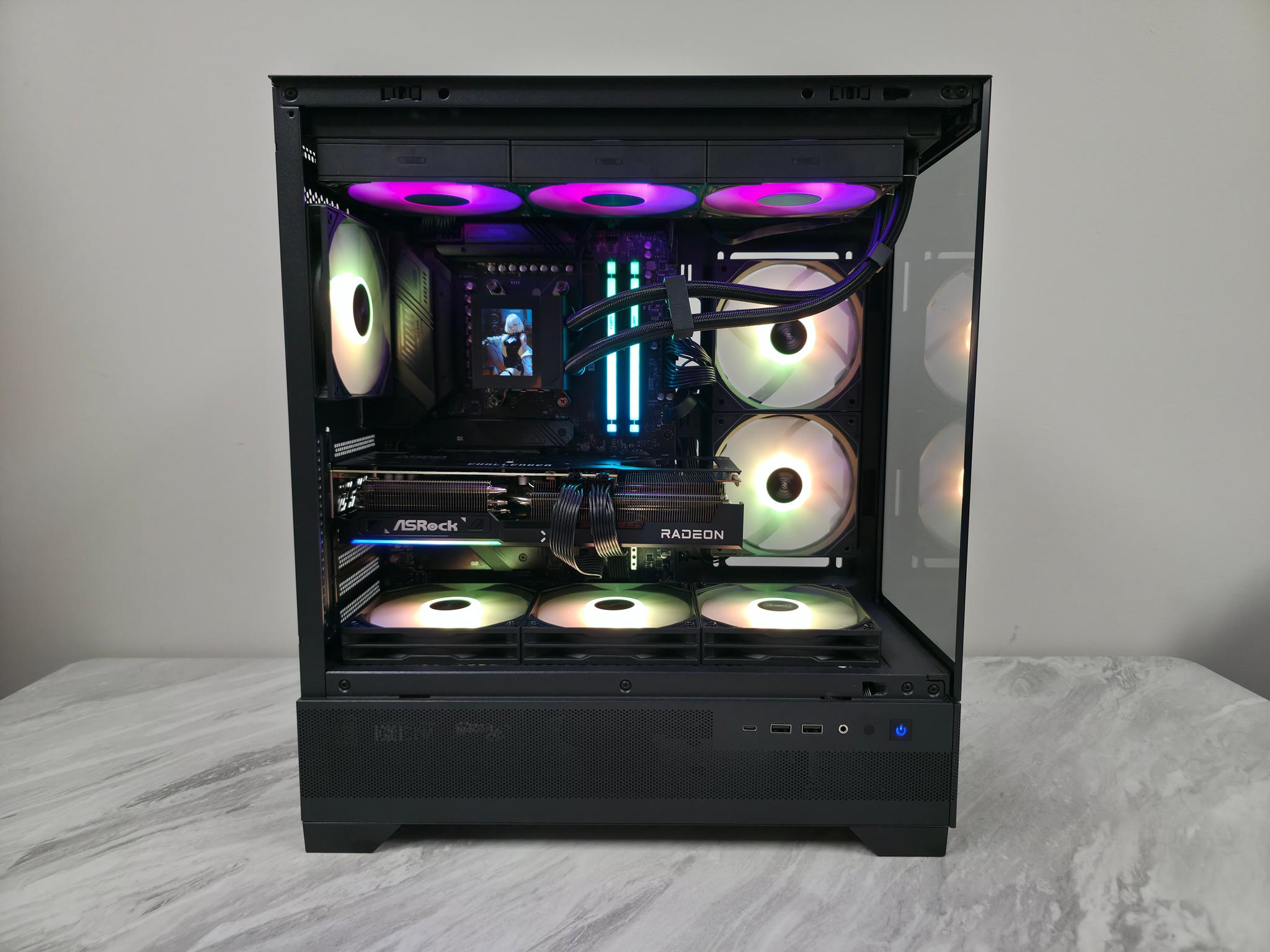BCPC l 1440p Streaming Gaming PC Computer l AMD 7600X3D l AMD RX 9070XT 16GB l 32GB DDR5