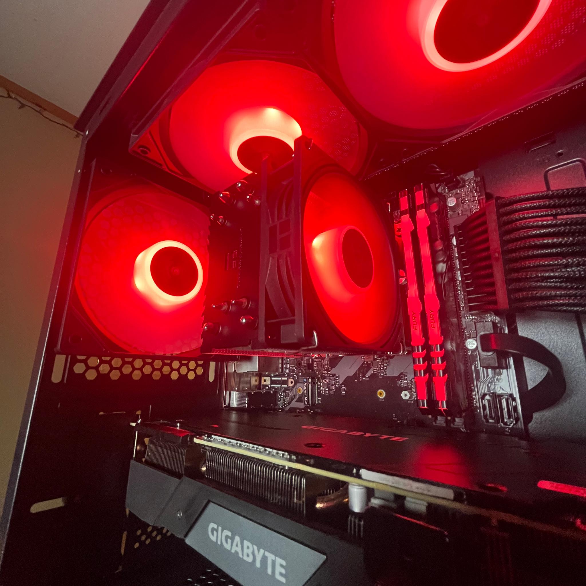 🐦‍🔥🔥Red Fury Gaming PC🔥🐦‍🔥RTX 2080 Super🐦‍🔥🔥i5-10400F🔥🐦‍🔥16GB DDR4🐦‍🔥🔥1TB NVME🔥🐦‍🔥
