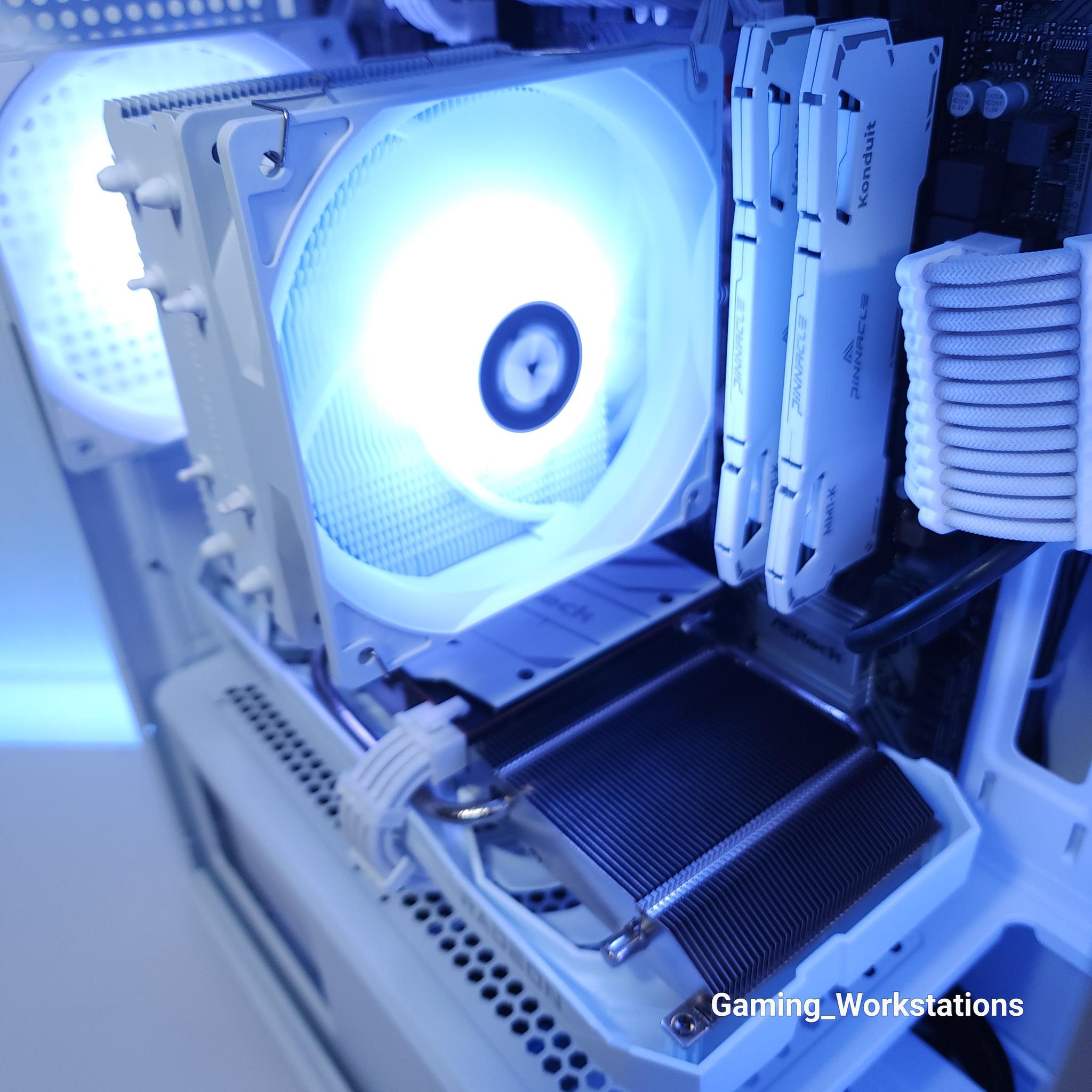 🤍White Custom Build To Order [ Ryzen 5 5500 | RX 6600 ]