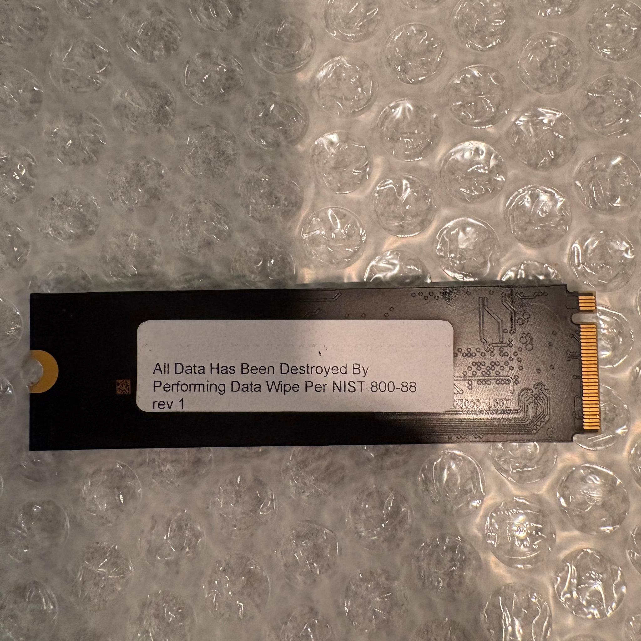 WD PC SN810 512GBNVME SSD (22x80MM) PCIE Gen4.0x4