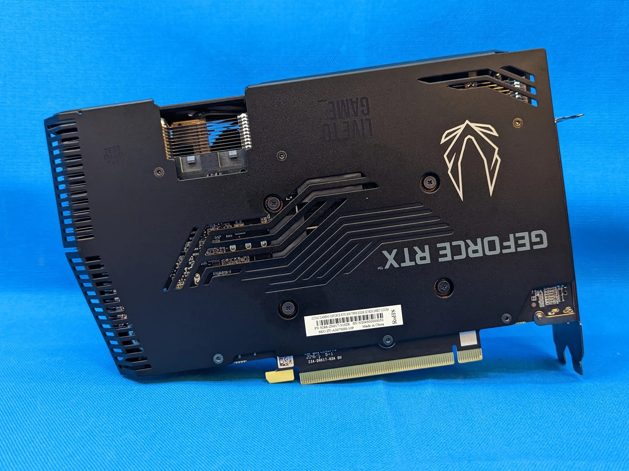 Zotac Gaming NVIDIA GeForce RTX 3070 Twin Edge OC 8GB GDDR6 PCIe 4.0 x16 Desktop GPU ZT-A30700H-10P